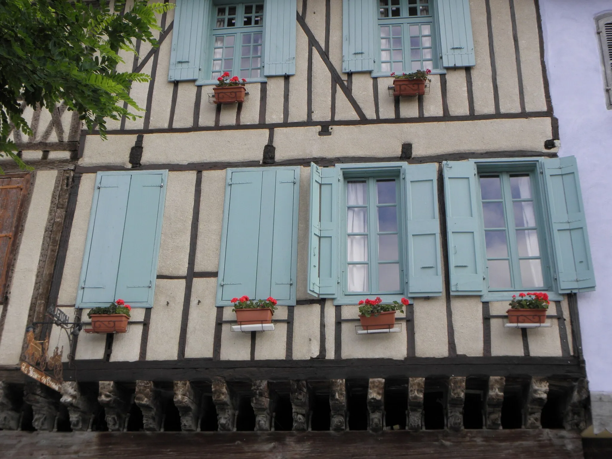 Photo showing: Maison des Consuls à Mirepoix (09).