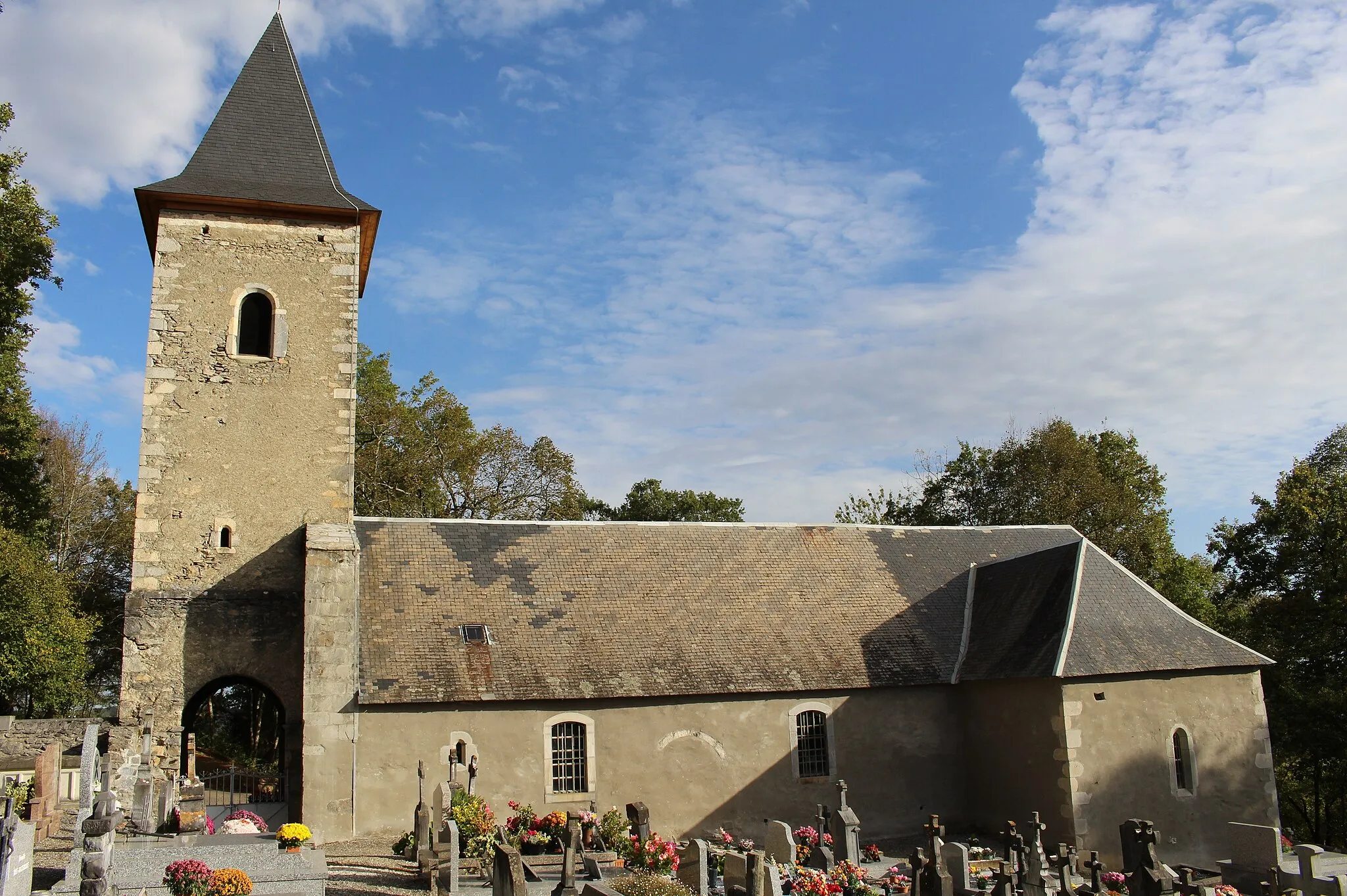 Photo showing: Église Notre-Dame de Montoussé (Hautes-Pyrénées)