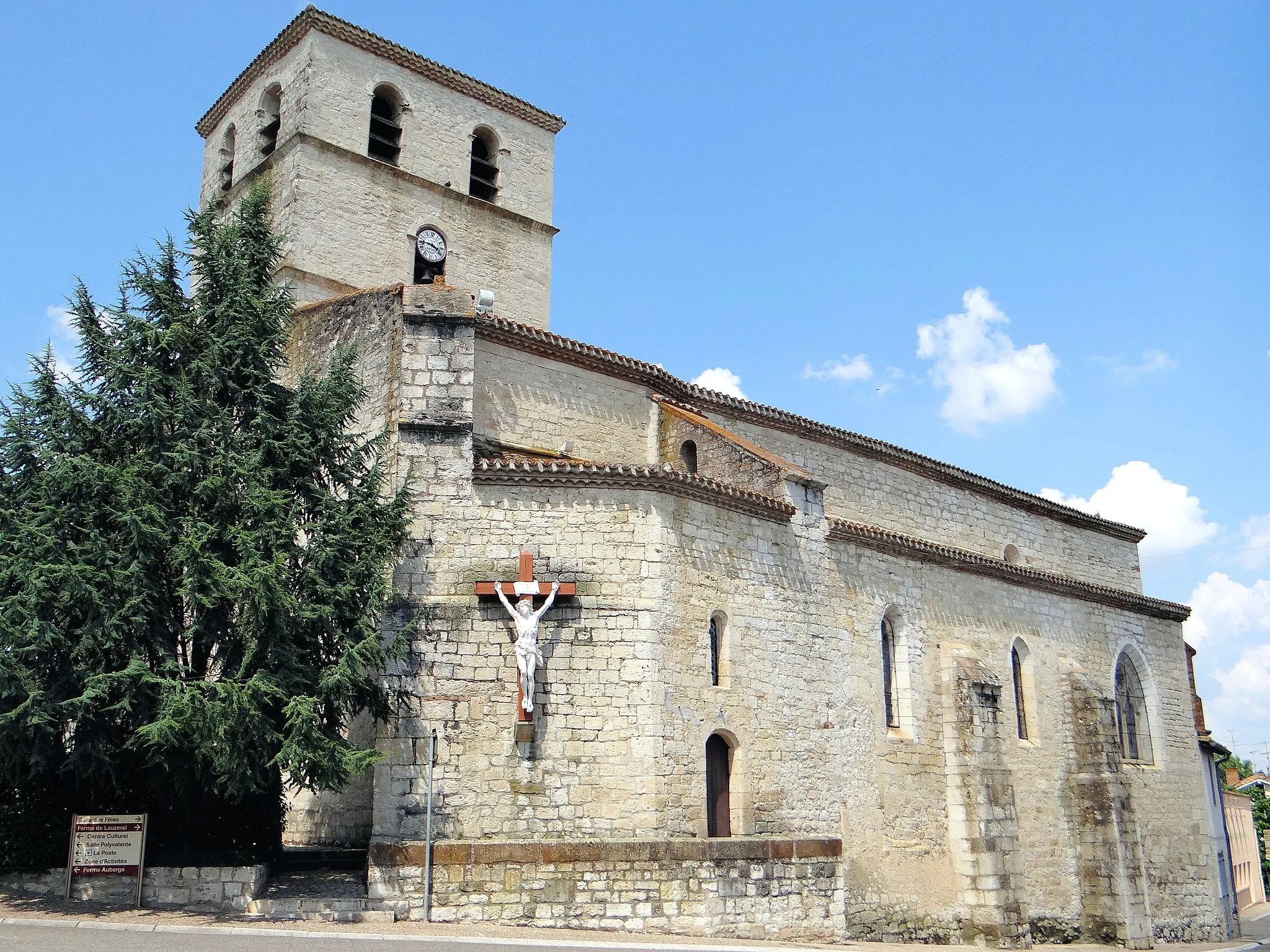Photo showing: Vazerac - Église Saint-Julien