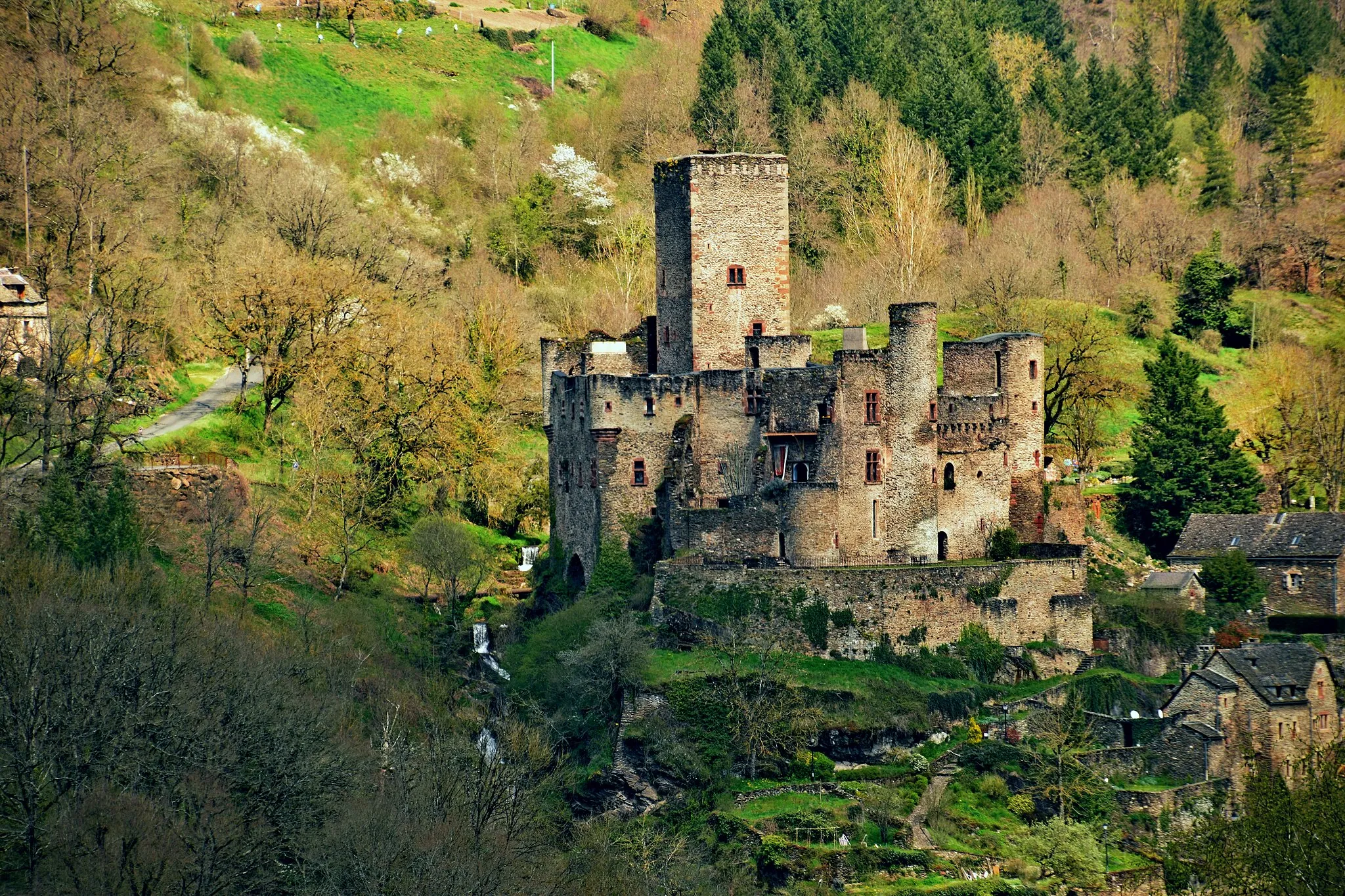 Photo showing: Castle of Belcastel, Aveyron, France