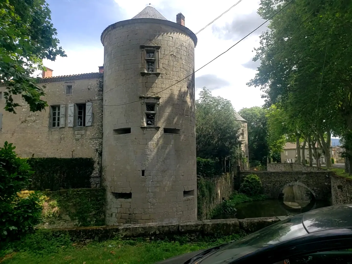 Photo showing: Le château d'Hauterive à Castres (Tarn)