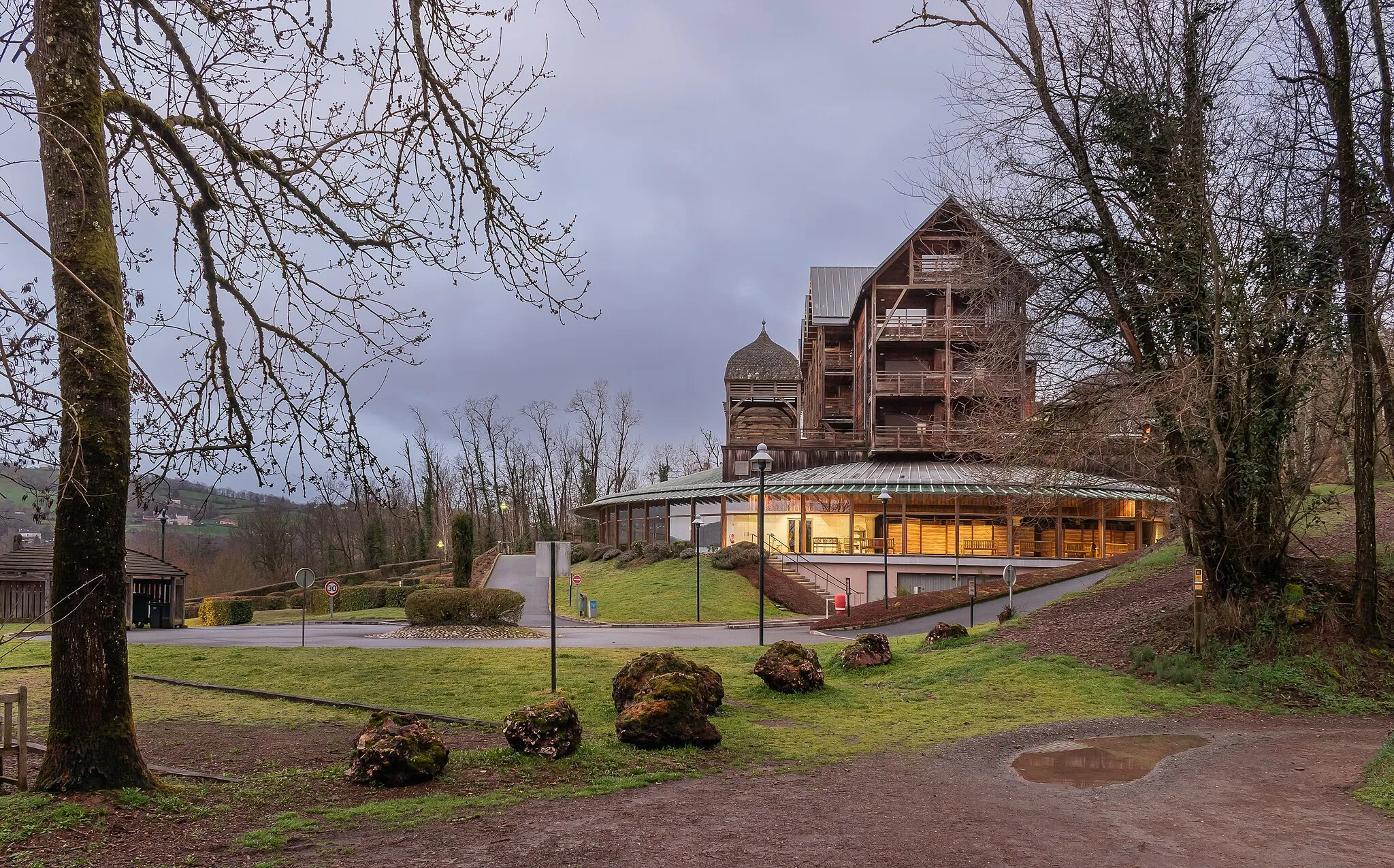 Photo showing: Thermes de Cransac, Aveyron, France