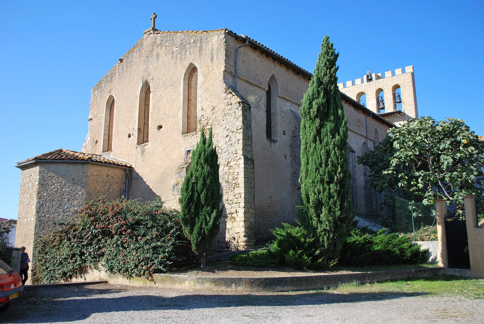 Photo showing: Eglise  datant de 1293  1355  surement fortifiée