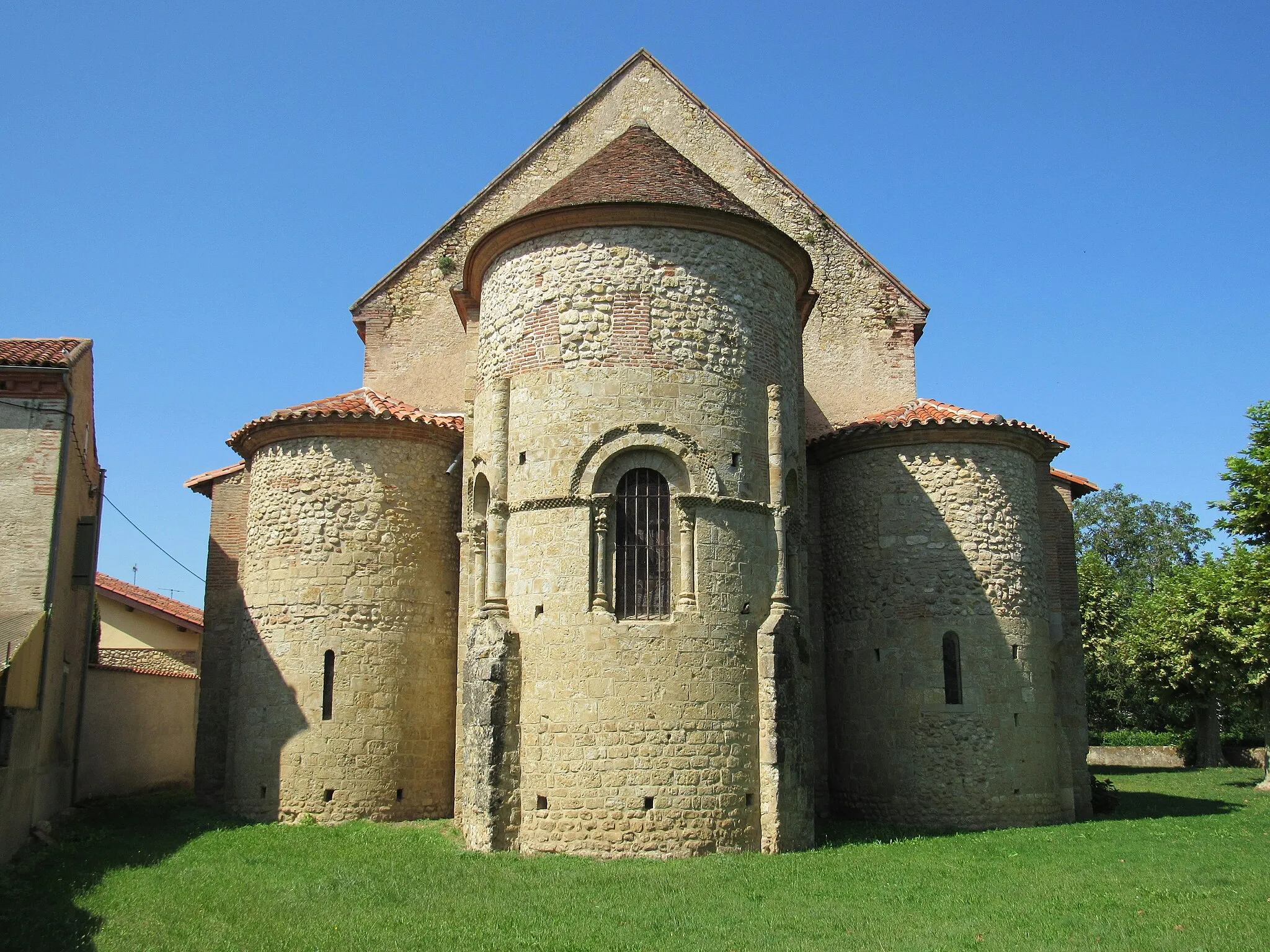 Photo showing: Chevet de l'église Saint Sernin