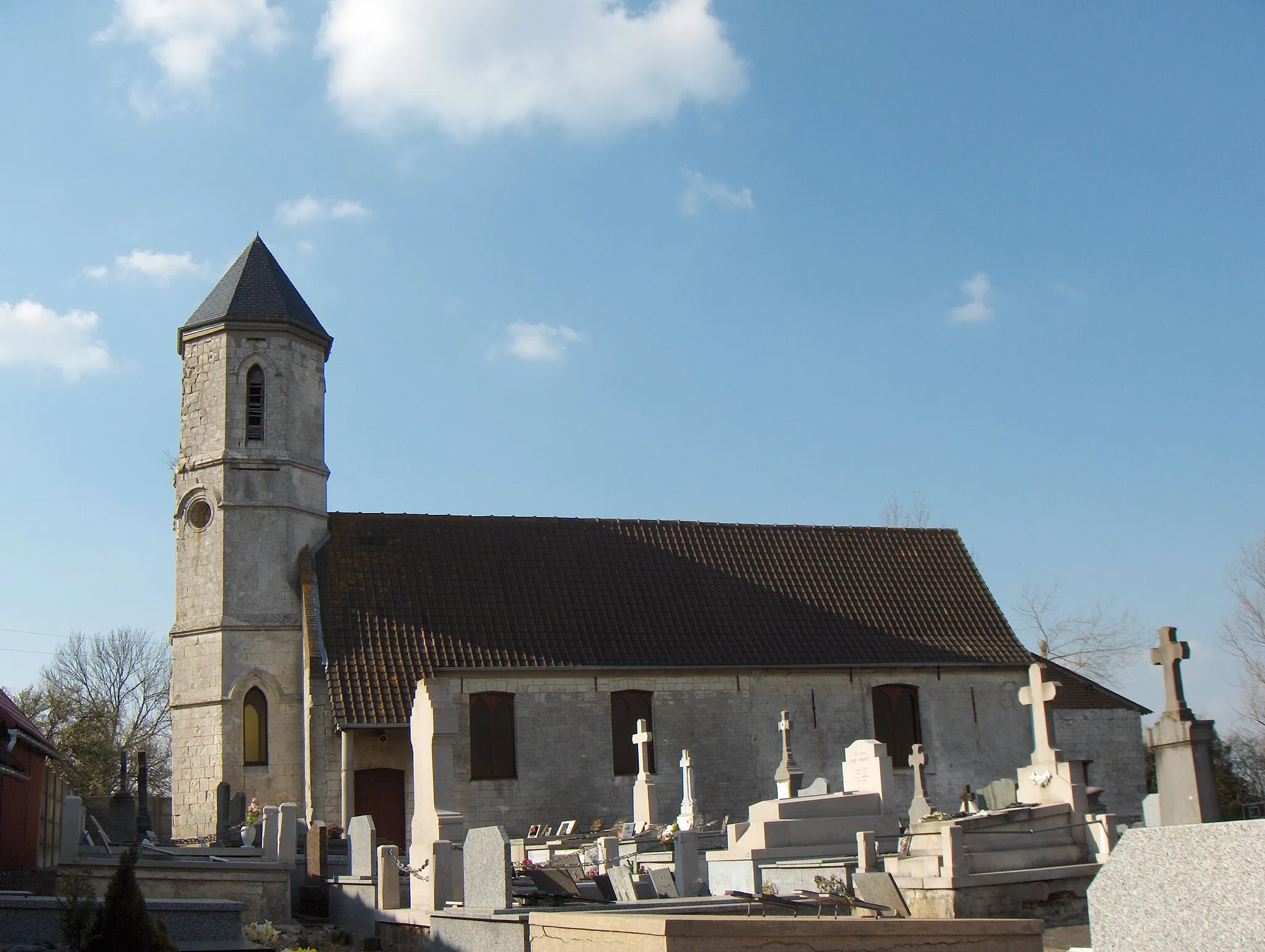 Photo showing: Saint-Pierre, Ortsteil der Gemeinde Wismes (Frankreich, Dept. Pas-de-Calais), 17. Jh.
