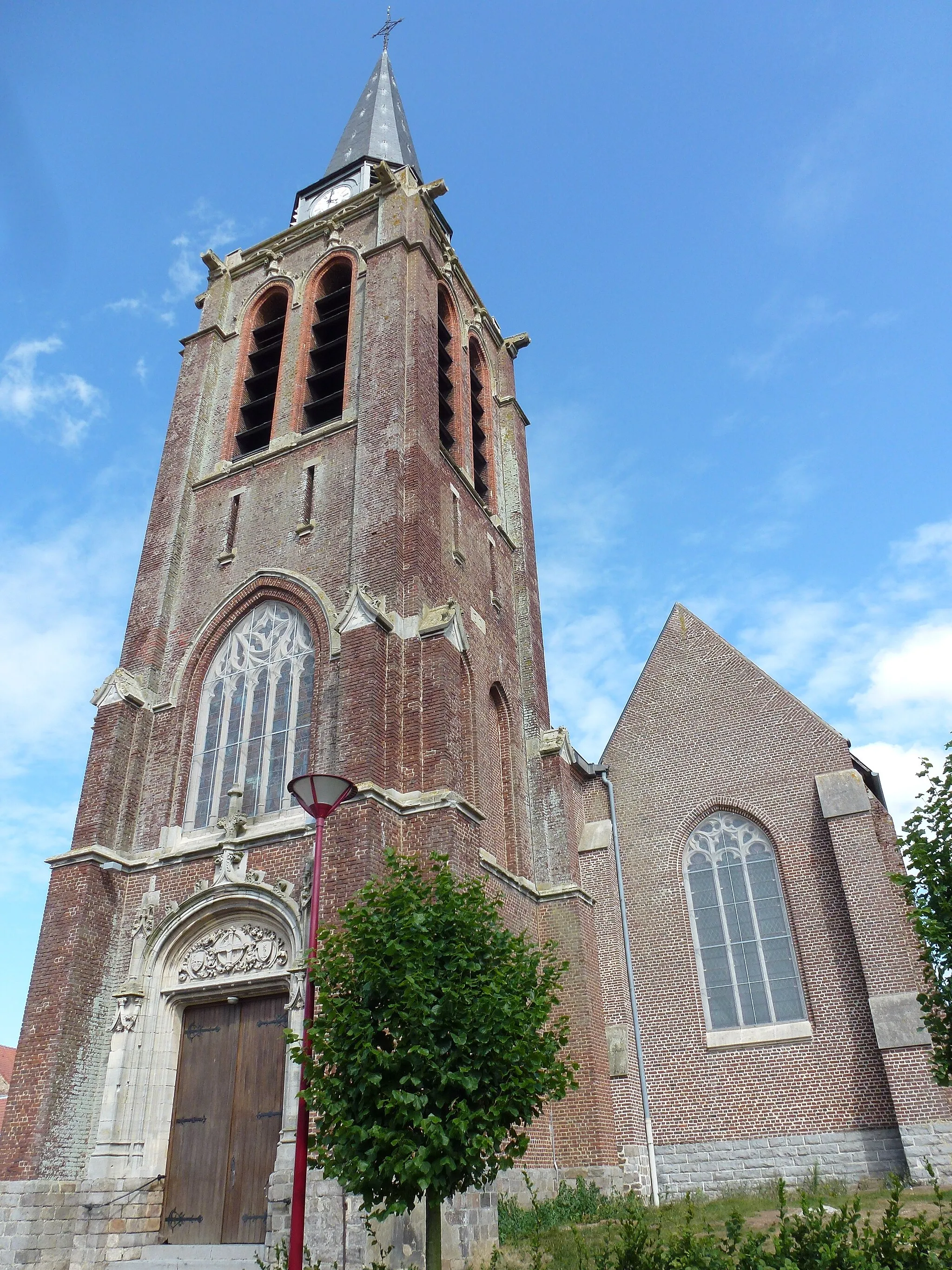 Photo showing: Flêtre (Nord, Fr) église