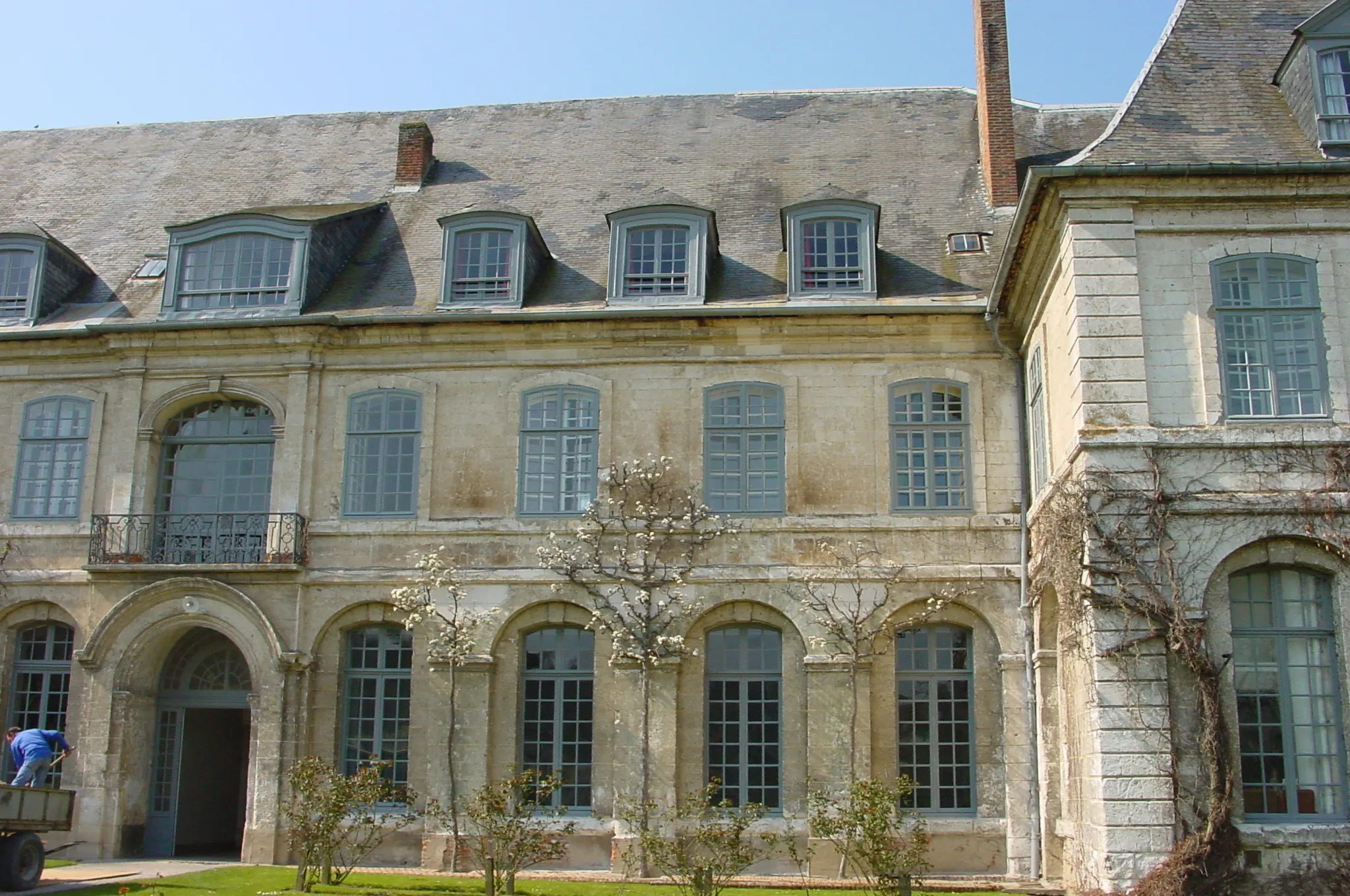 Photo showing: Abbaye de Valloires (Somme, France): le réfectoire des moines