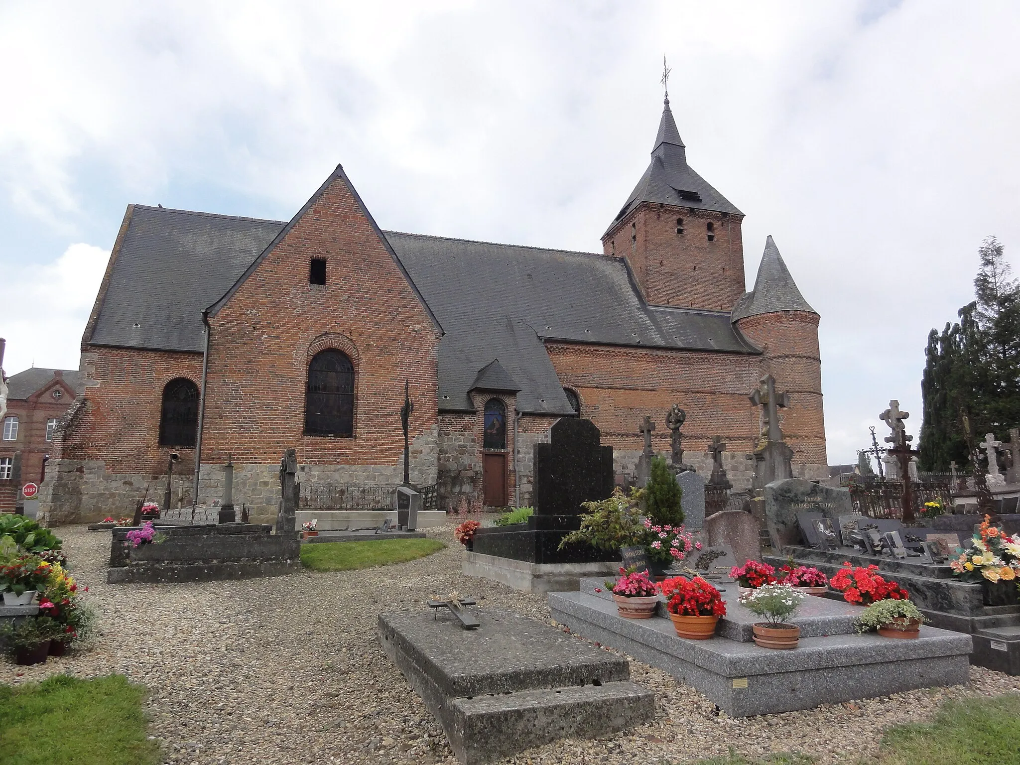 Photo showing: Autreppes (Aisne) église