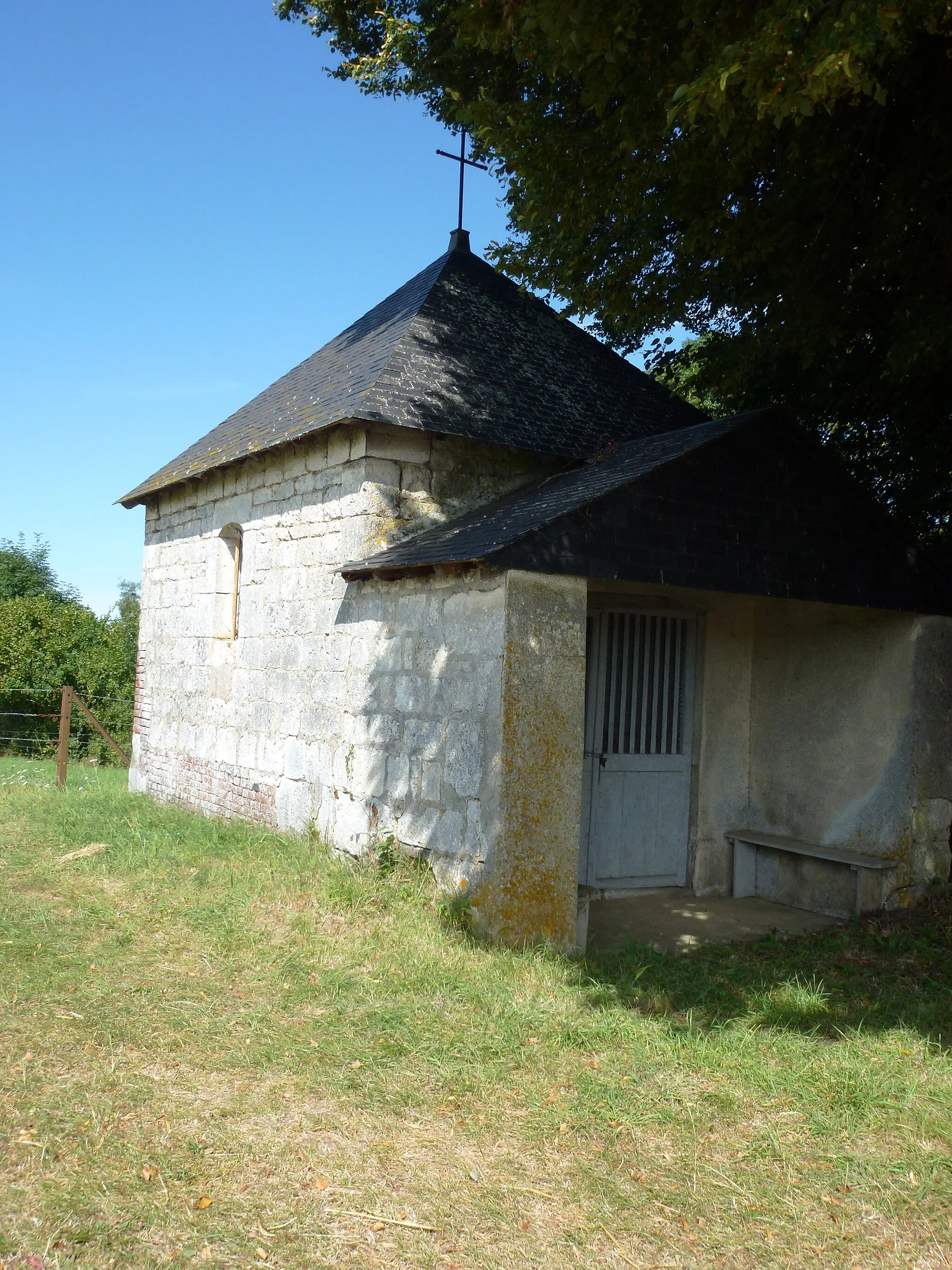 Photo showing: Aouste (Ardennes) chapelle Ste Philomène