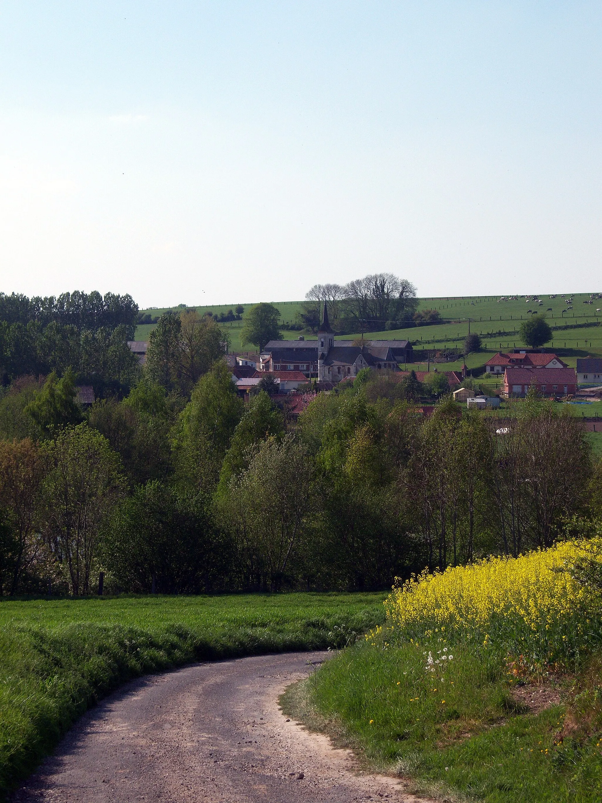 Photo showing: Vue du village.