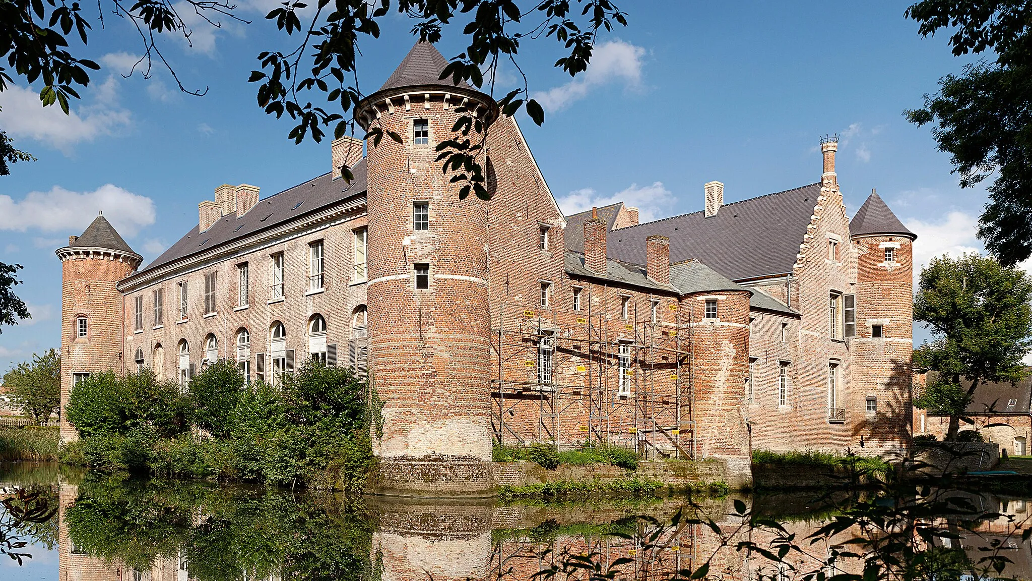 Photo showing: Le Château d'Esquelbecq