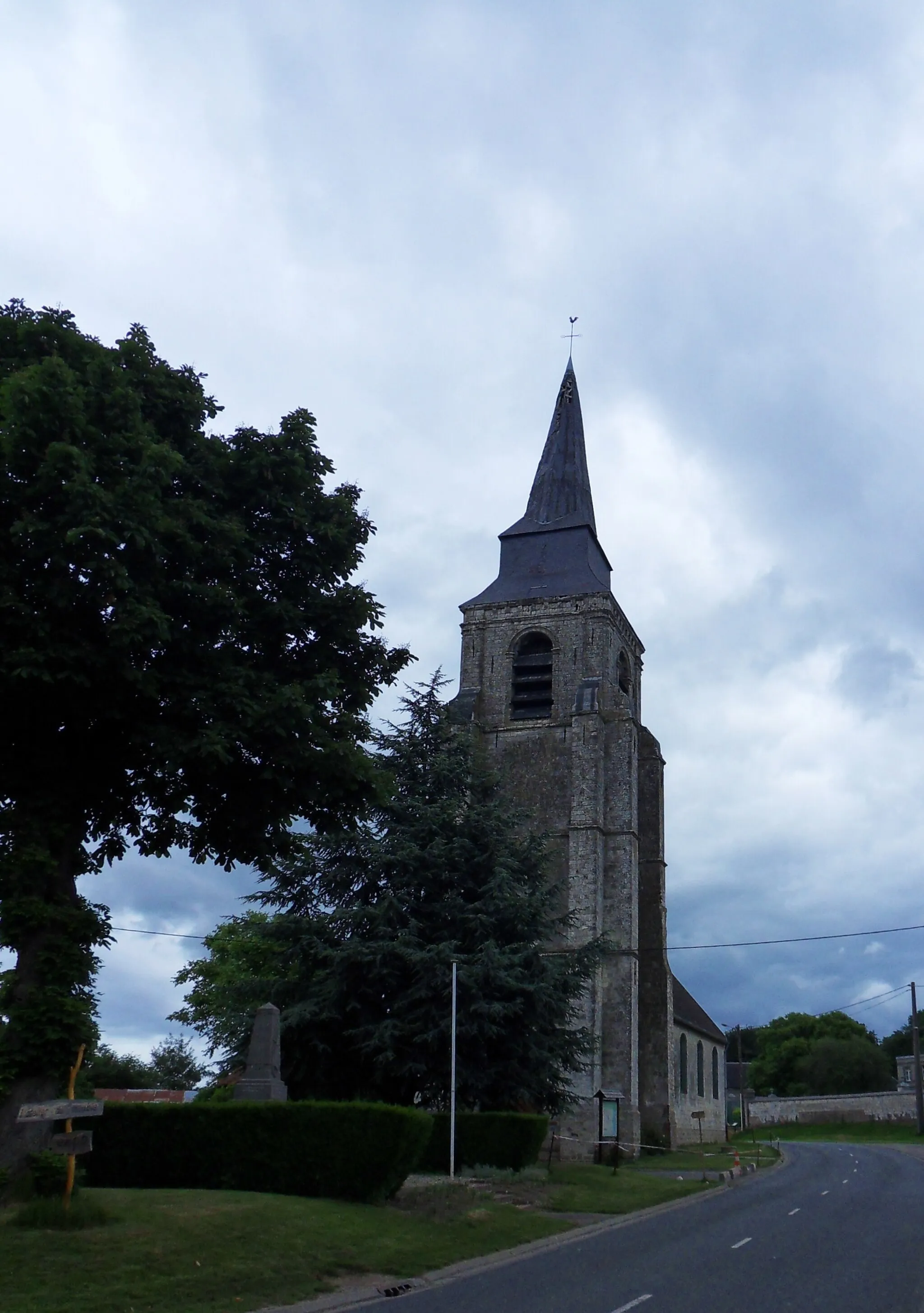 Photo showing: église Saint-Vaast de Bavincourt.