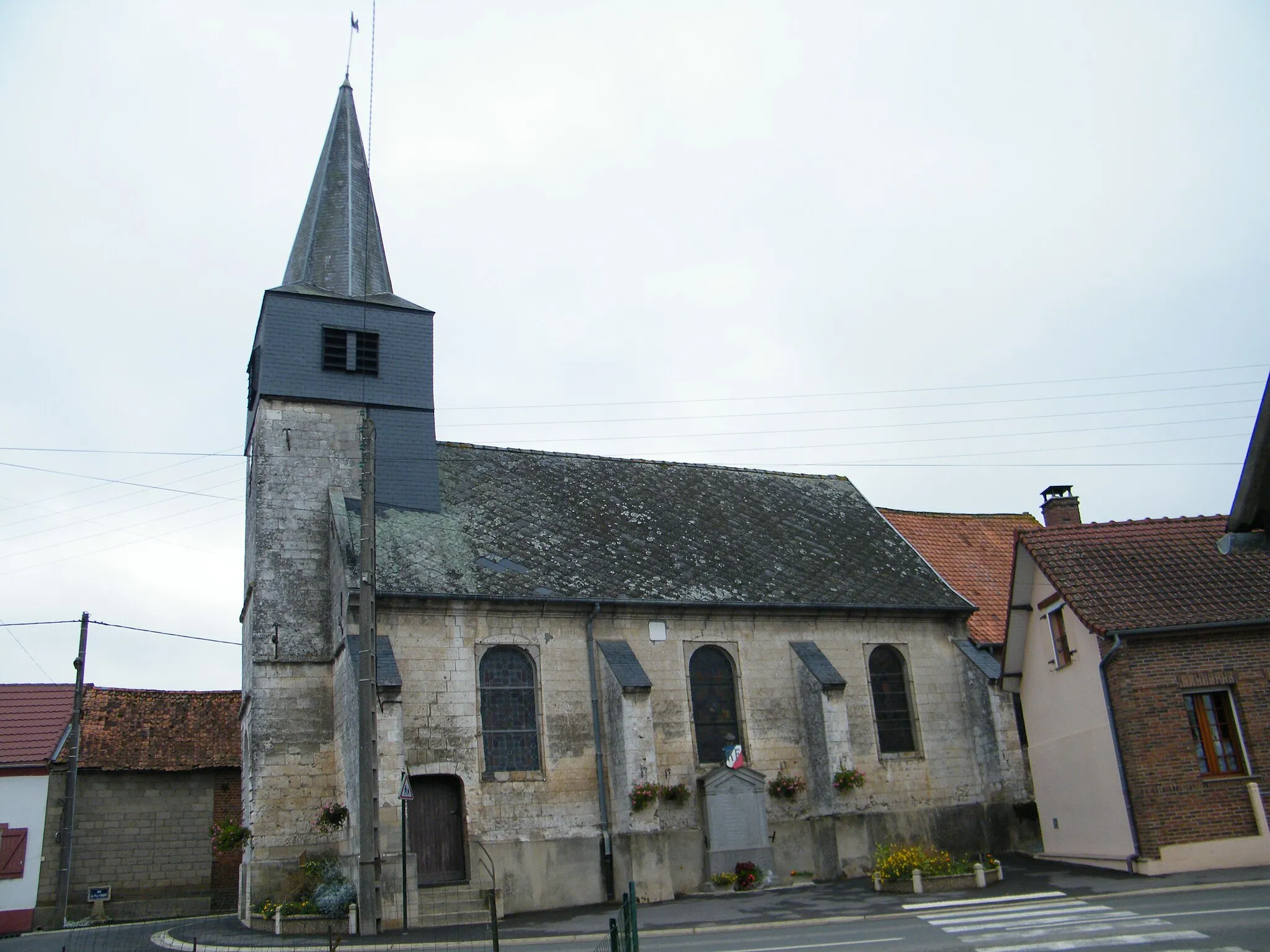 Photo showing: Le Ponchel, Pas-de-Calais, église