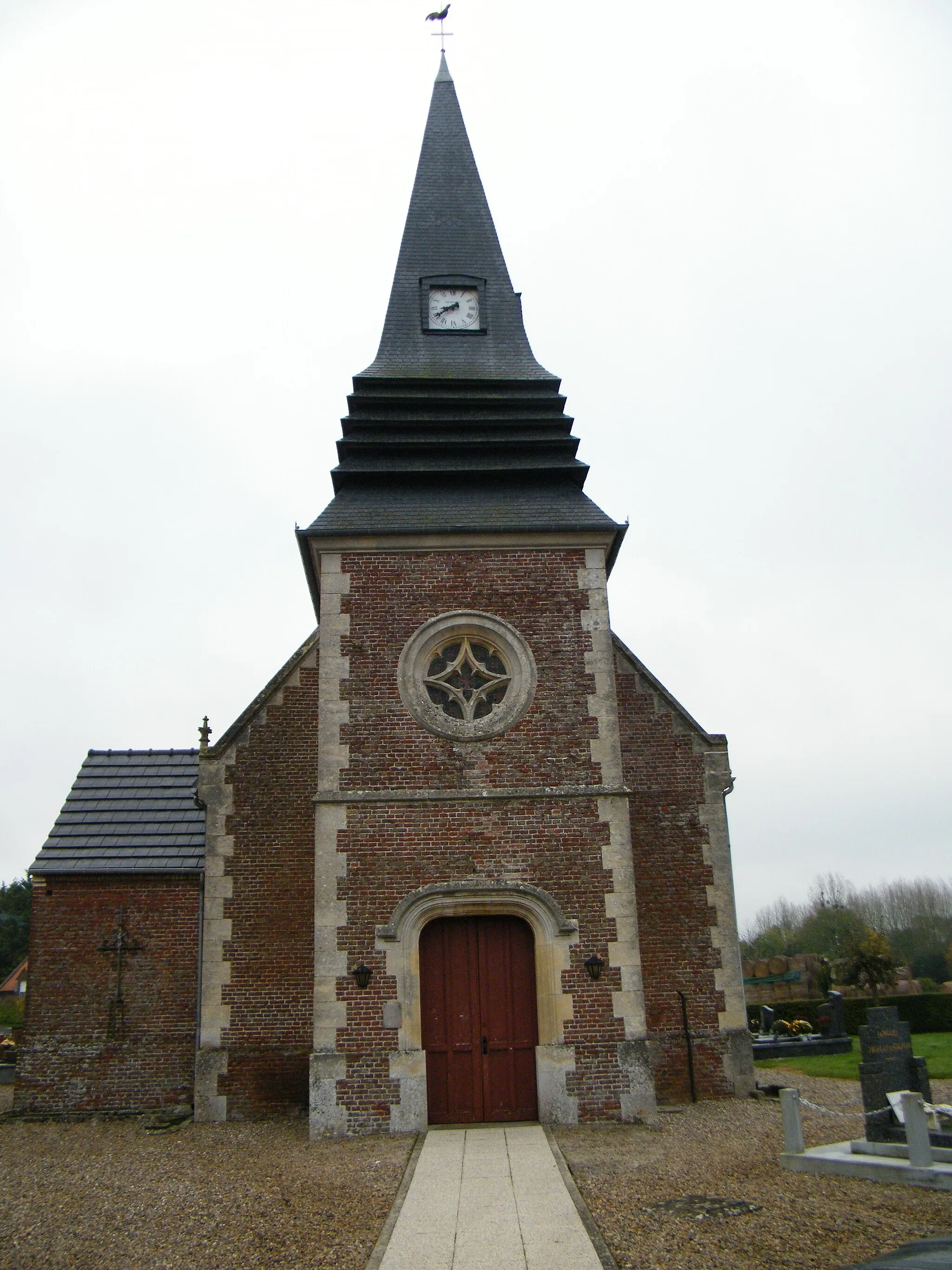 Photo showing: Ligescourt, Somme, Fr,église