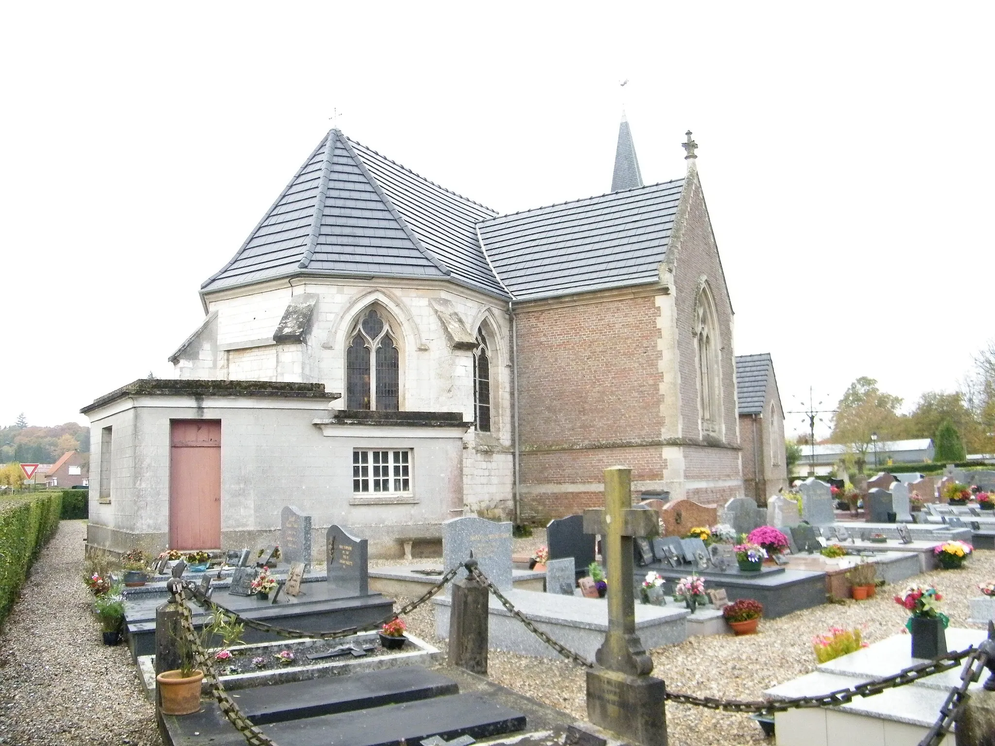 Photo showing: Ligescourt, Somme, Fr,église