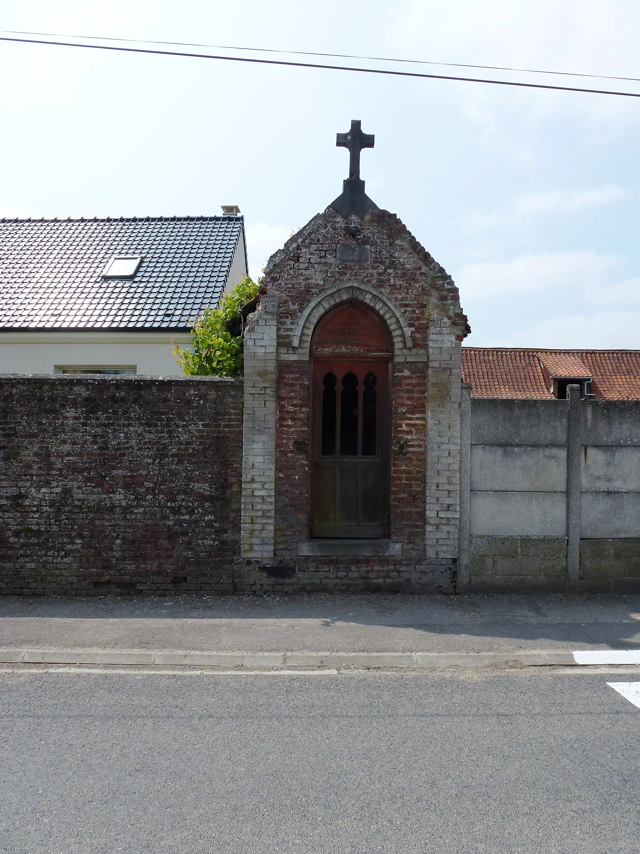 Photo showing: Floringhem (Pas-de-Calais, Fr) oratoire