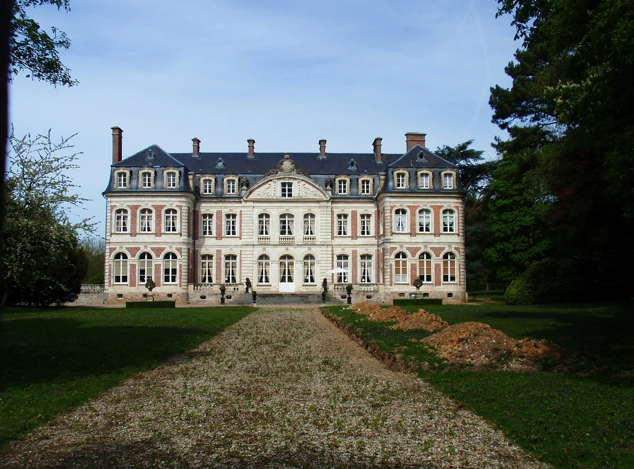 Photo showing: Le château de Remaisnil, Somme, France