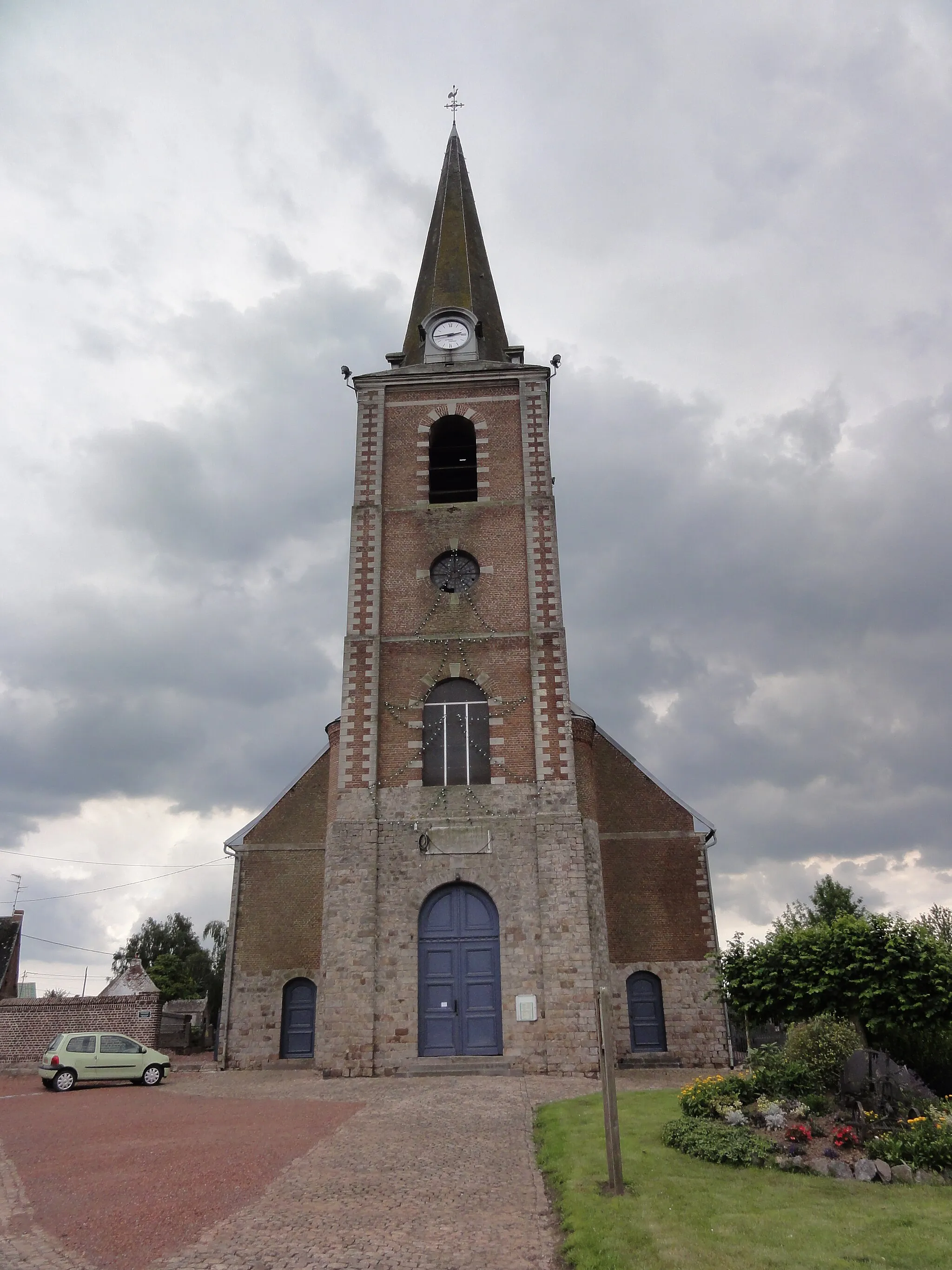 Photo showing: Vendegies-au-Bois (Nord, Fr) église