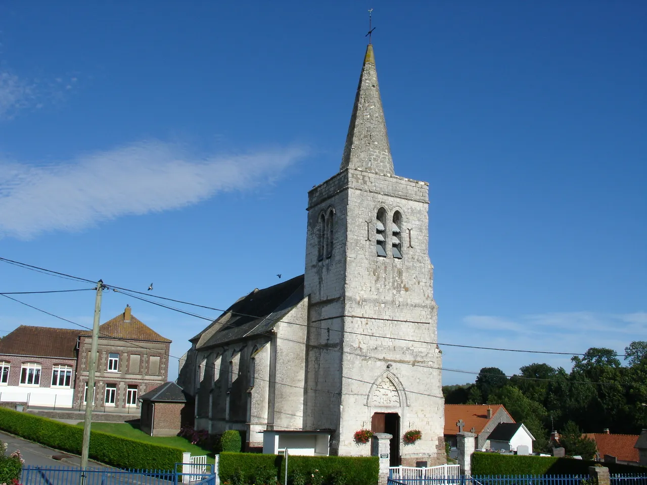 Photo showing: Église de Bayenghem-lès-Seninghem