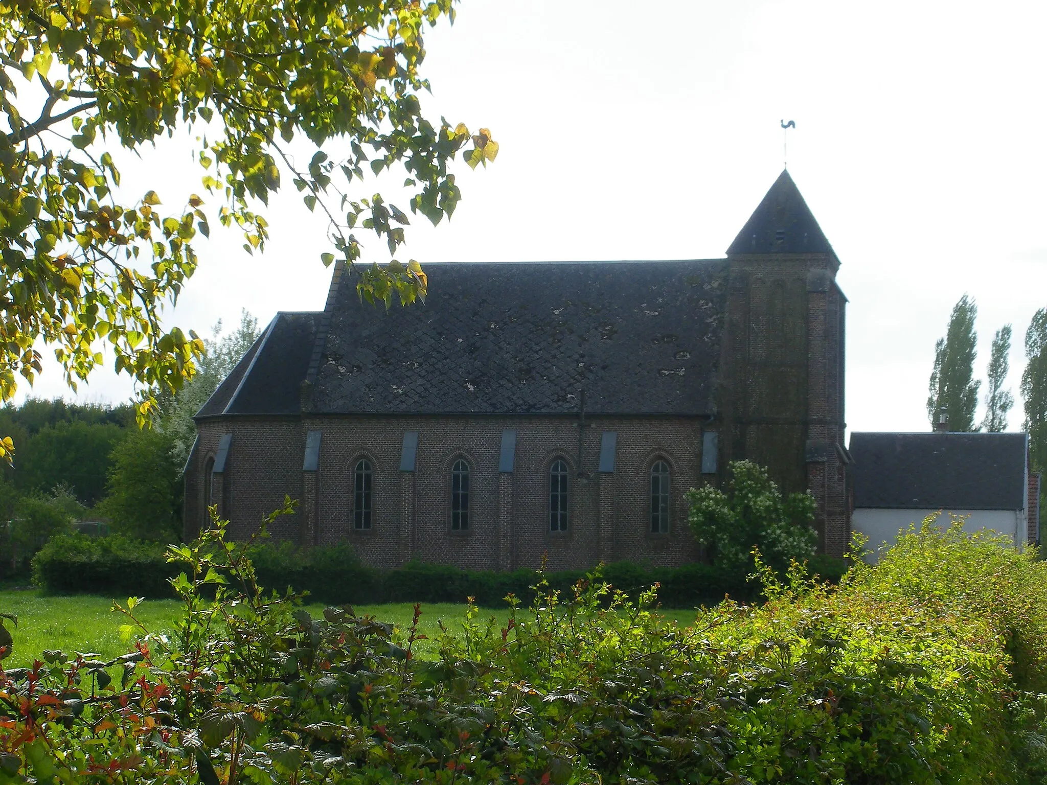 Photo showing: Vue de l'église de Beaudricourt.