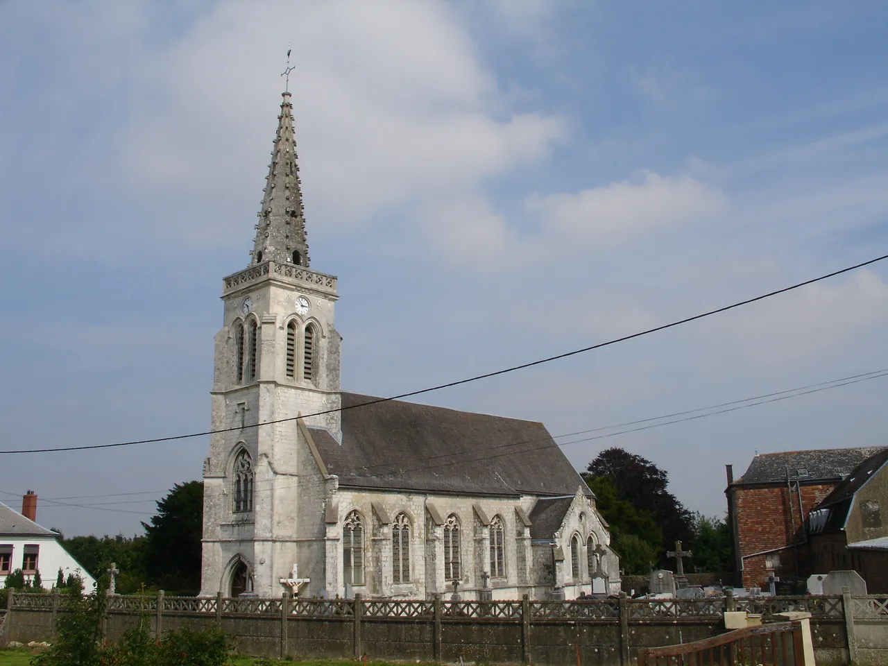 Photo showing: Église de Bouvelinghem