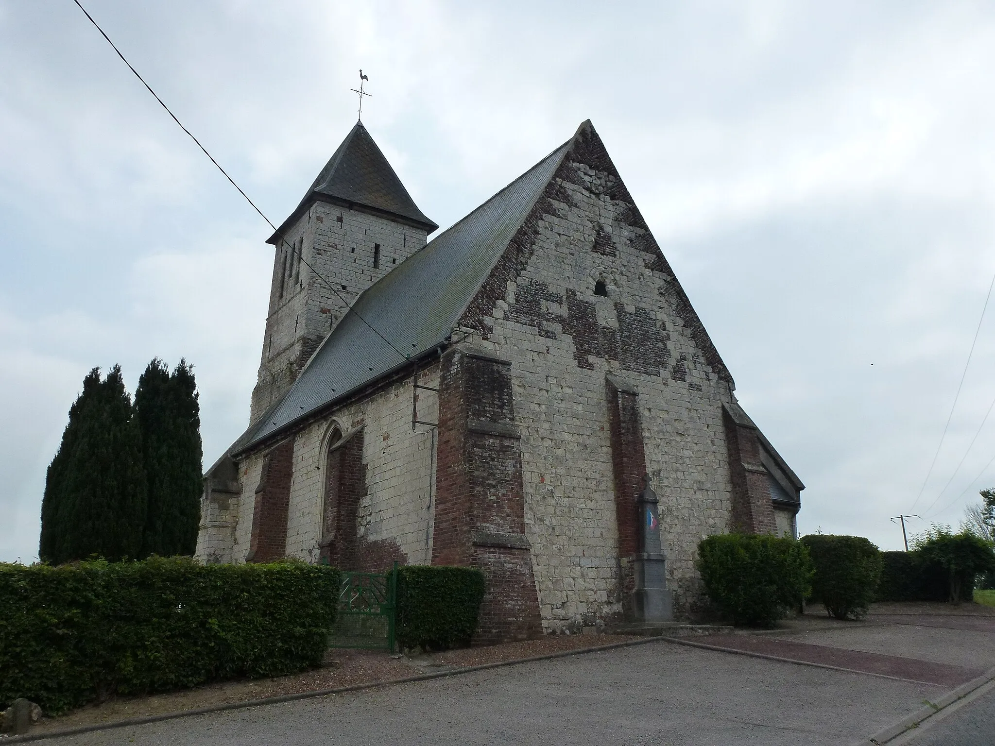 Photo showing: Fontaine-lès-Hermans (Pas-de-Calais, Fr) église
