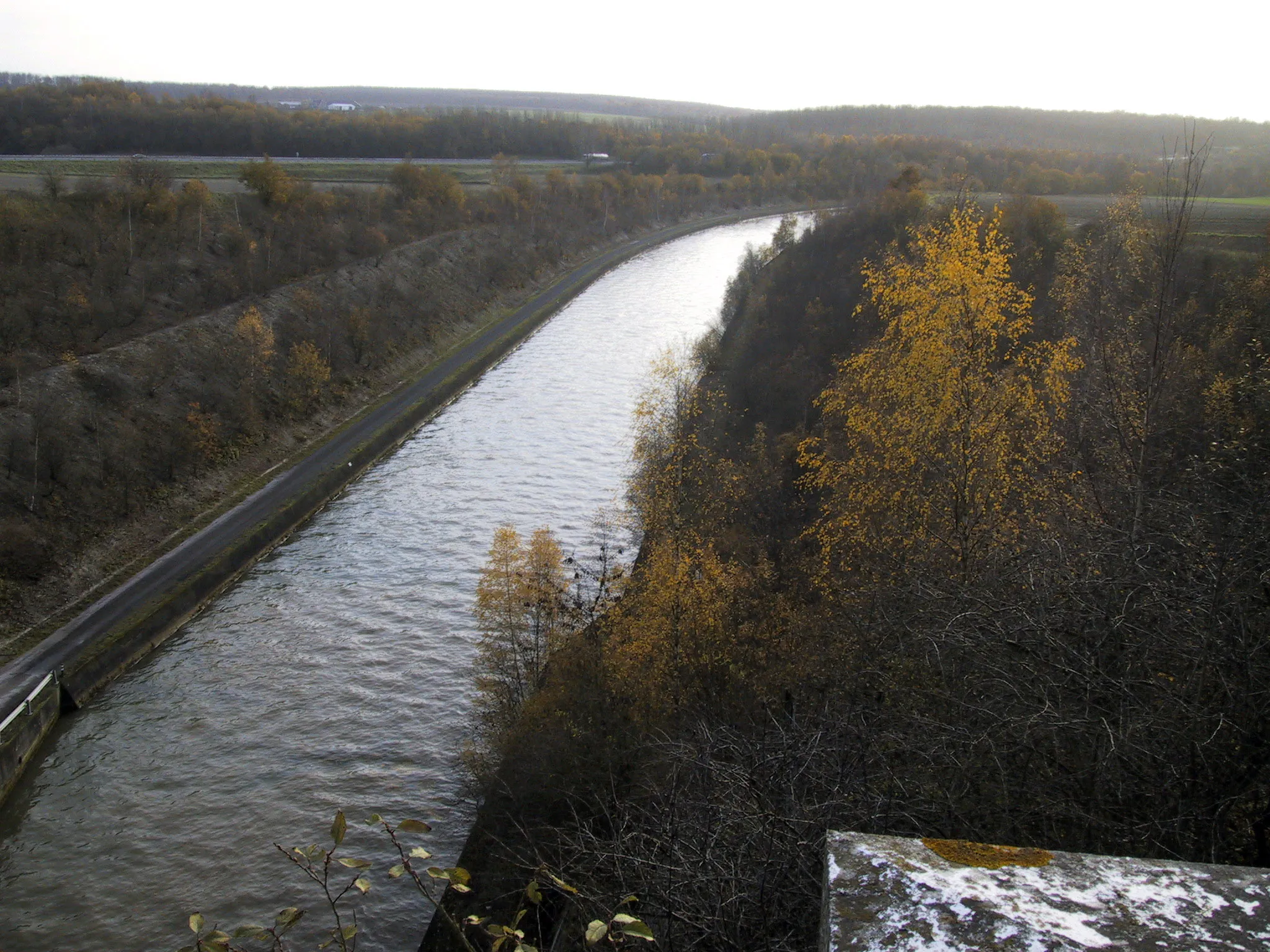 Photo showing: La tranchée du canal du nord à Hermies