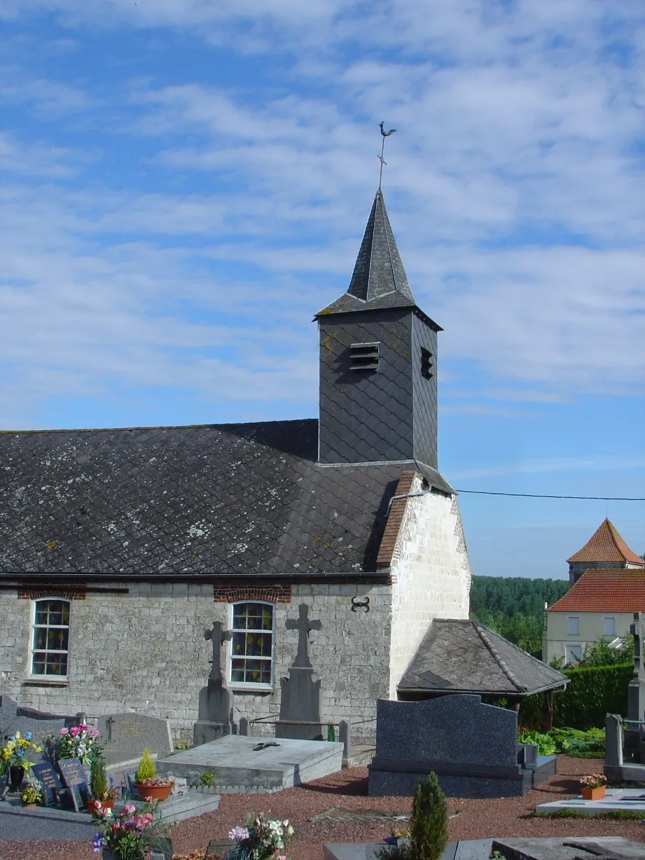 Photo showing: Église de Marest