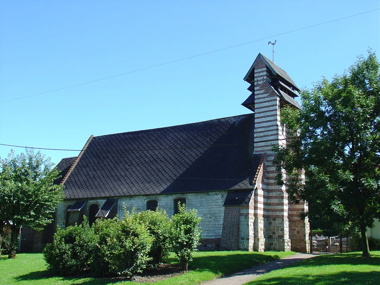 Photo showing: Église de Monts-en-Ternois