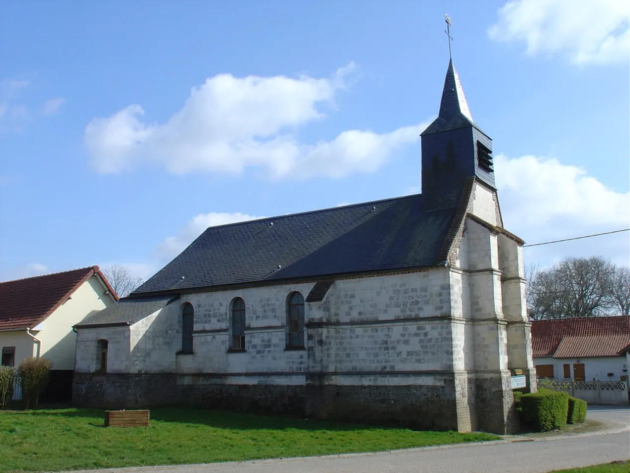 Photo showing: Église de Noyelles-lès-Humières