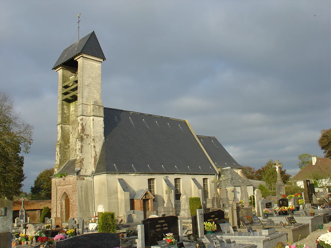Photo showing: Église d'Ostreville