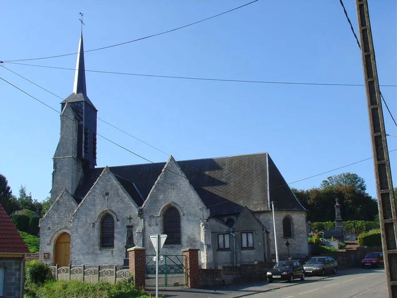 Photo showing: Église de Roëllecourt