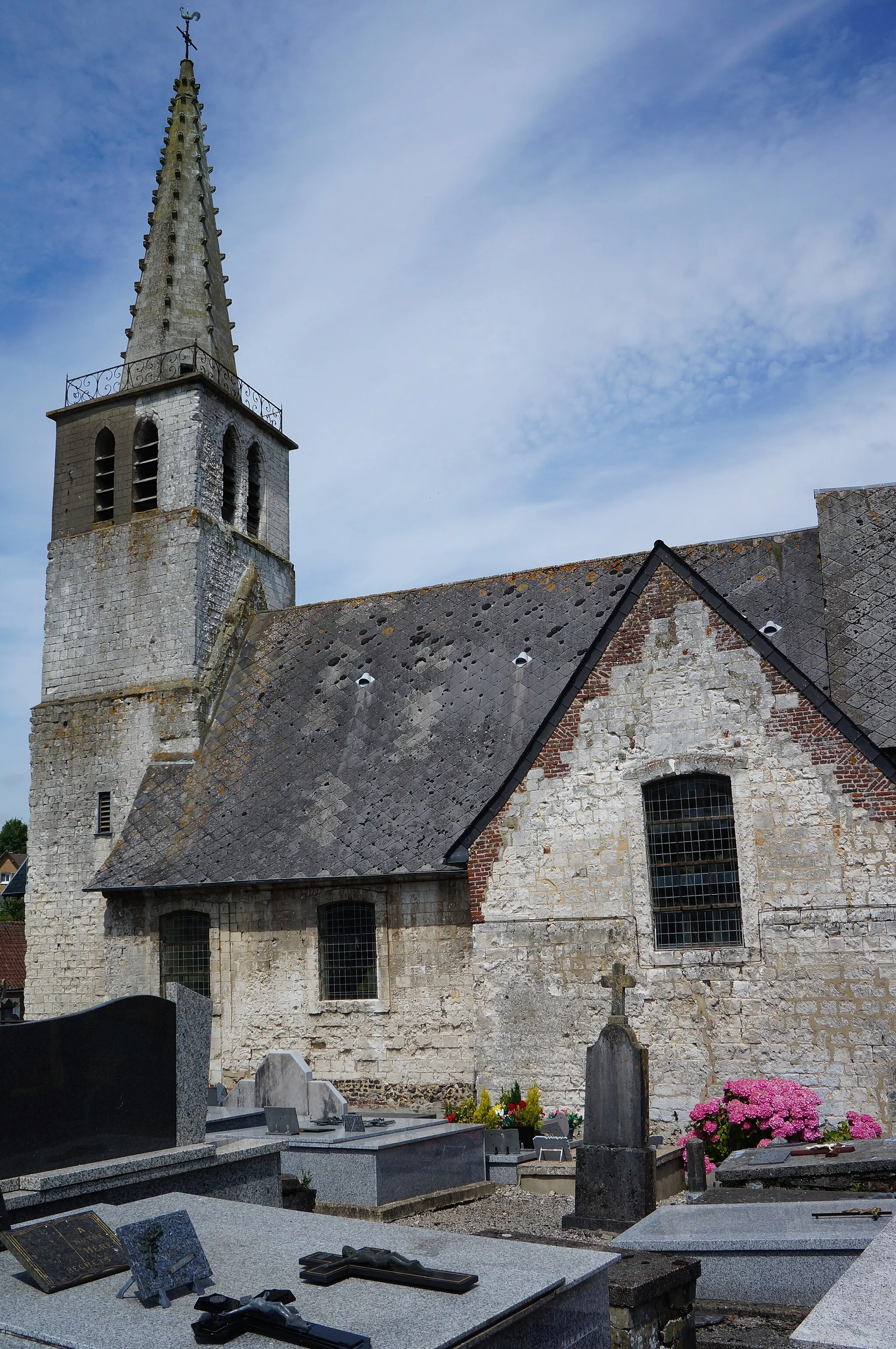 Photo showing: Église Saint-Martin de Seninghem Pas-de-Calais Hauts-de-France