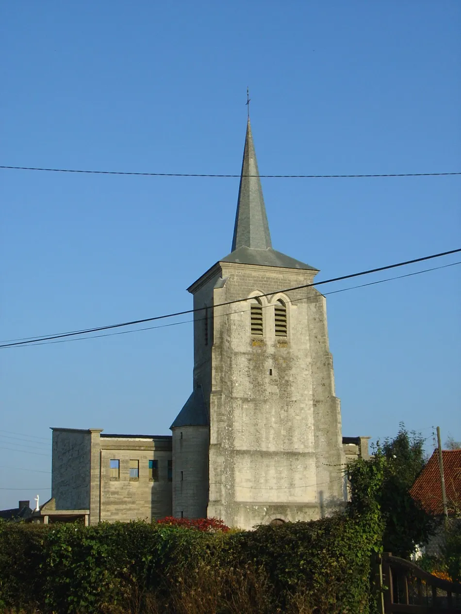 Photo showing: Église d'Œuf-en-Ternois