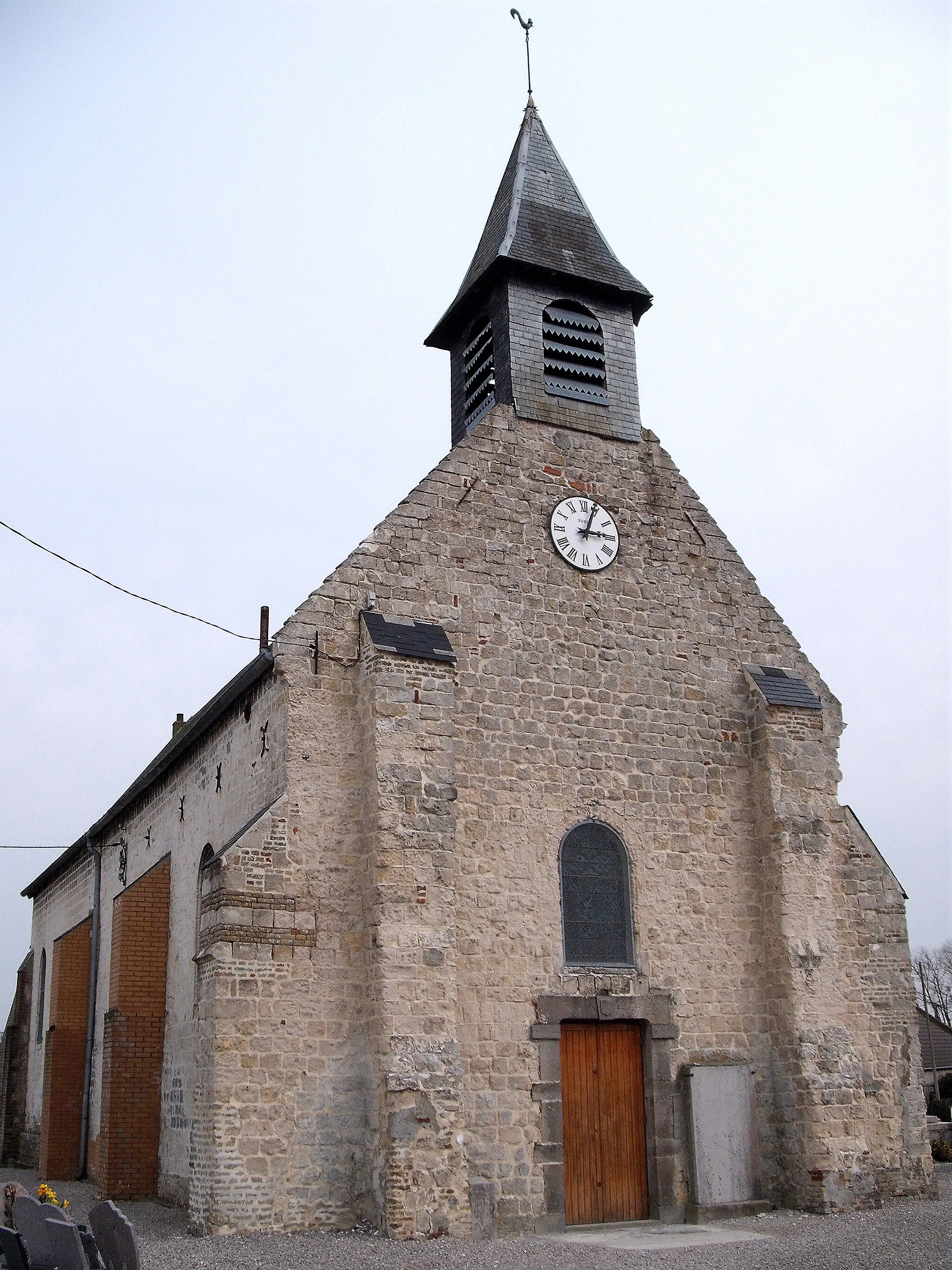 Photo showing: Église de Balinghem (62).