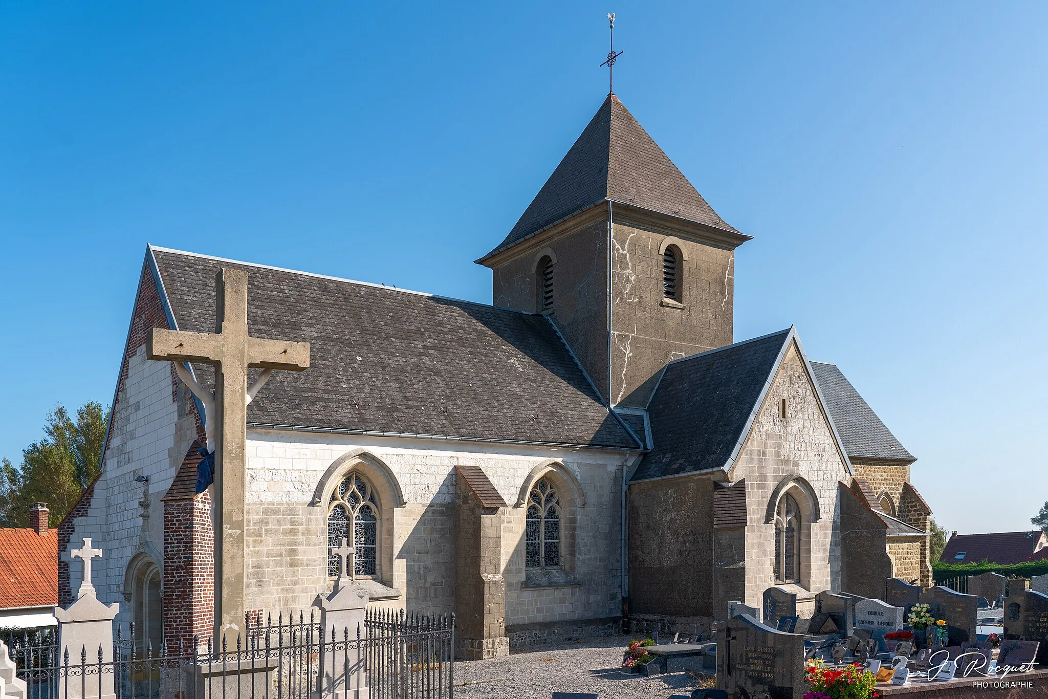 Photo showing: Église Saint-Wulmer à Verlincthun