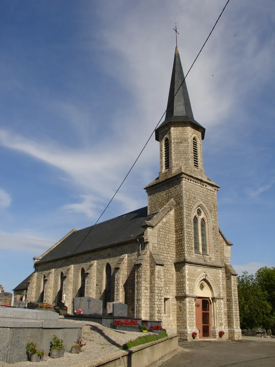 Photo showing: Église de Tingry