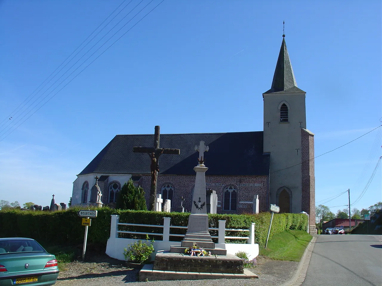 Photo showing: Église de Bécourt