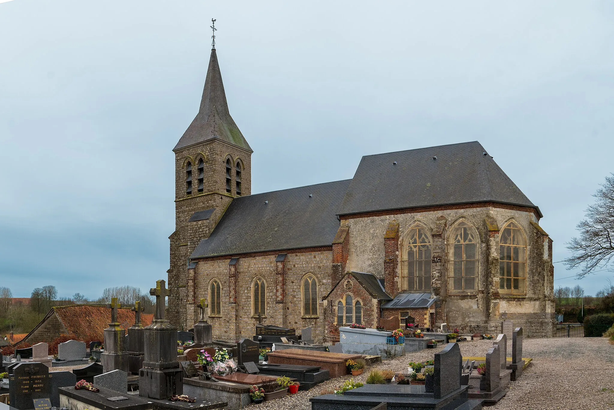 Photo showing: Église Saint-Martin de Hubersent