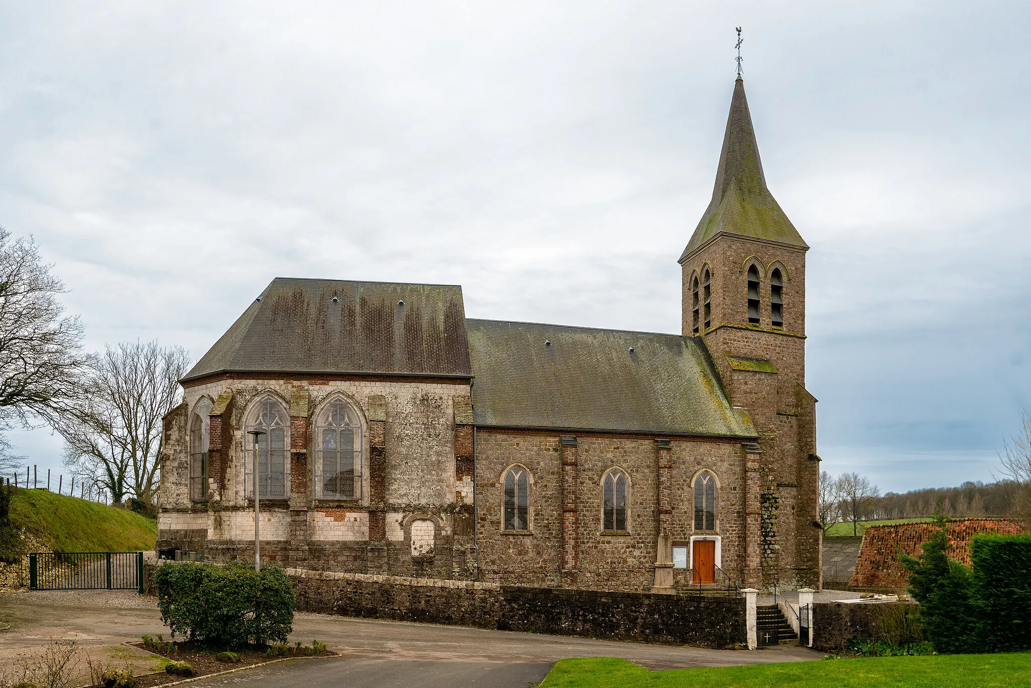Photo showing: Église Saint-Martin de Hubersent