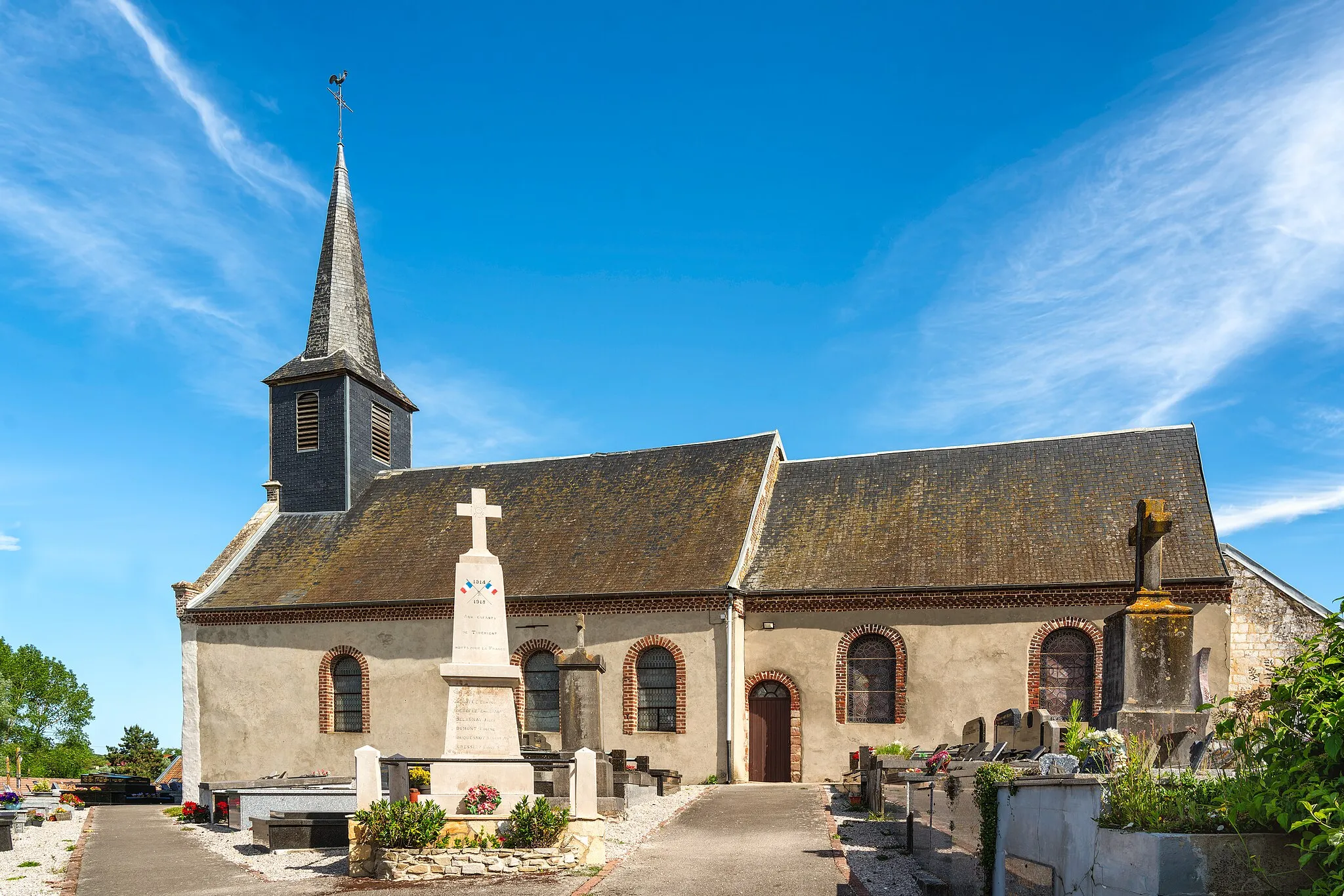 Photo showing: L'église Saint-Étienne de Tubersent.