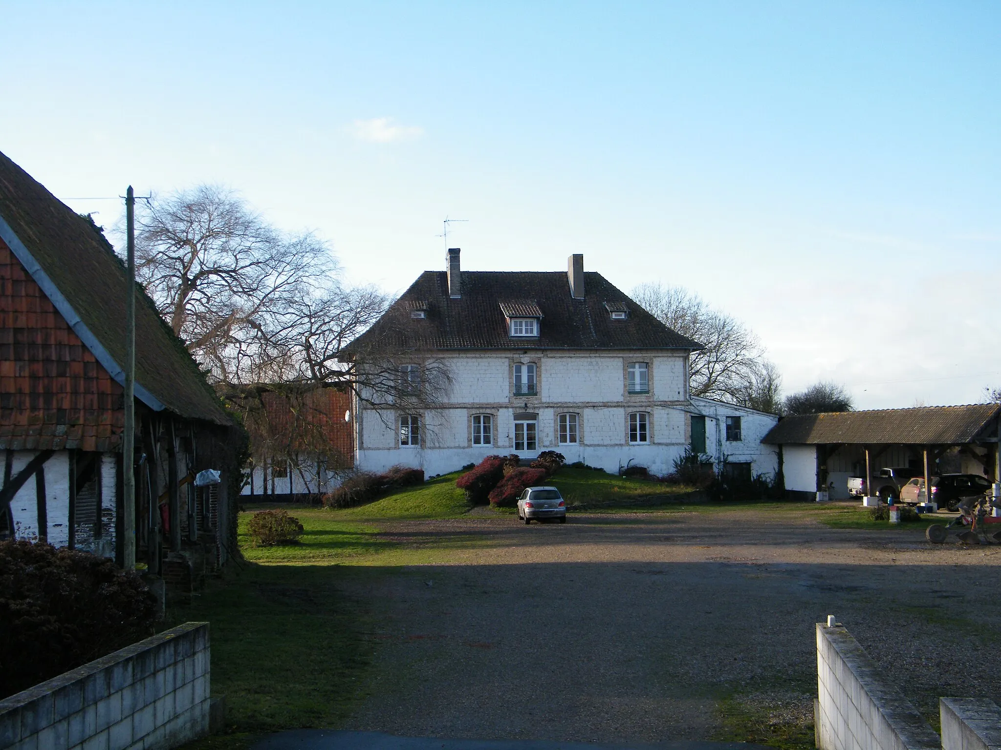 Photo showing: Conchil-le-Temple (62), France, ferme du château du Pas-d'Authie.