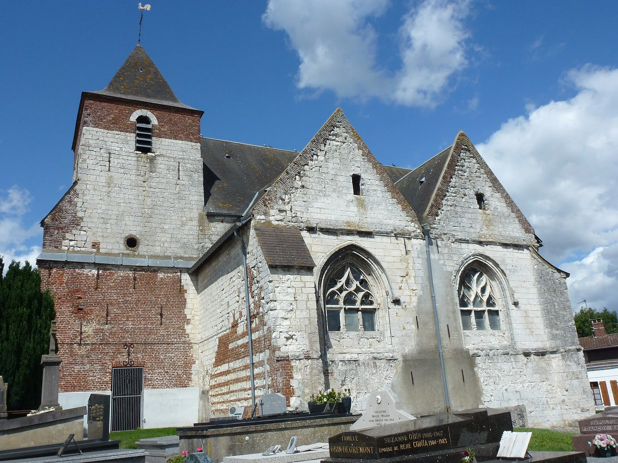 Photo showing: Saint-Martin-d'Hardinghem (Pas-de-Calais, Fr) église Saint-Martin