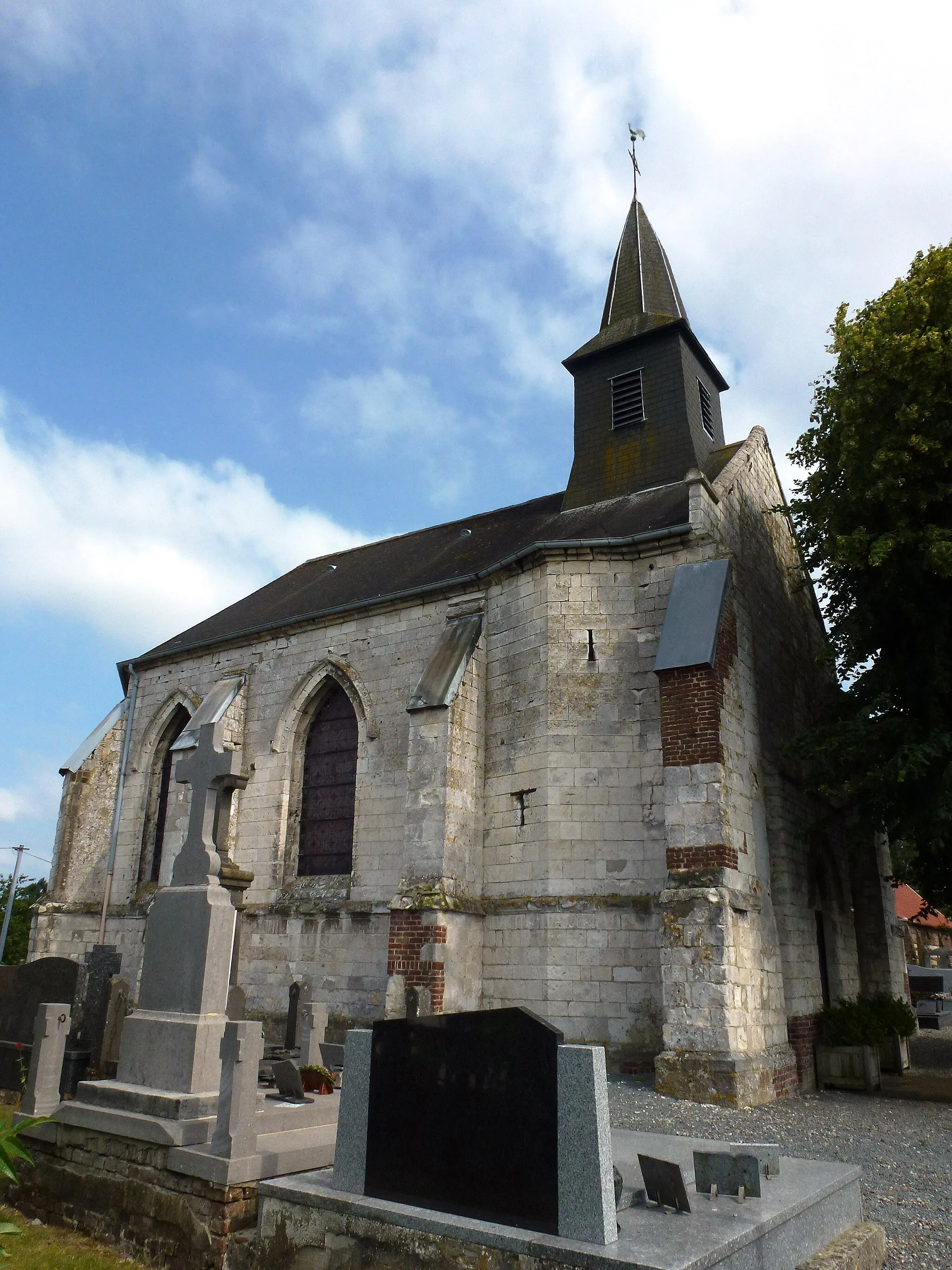 Photo showing: Lespesses (Pas-de-Calais, Fr) église Saint-Martin