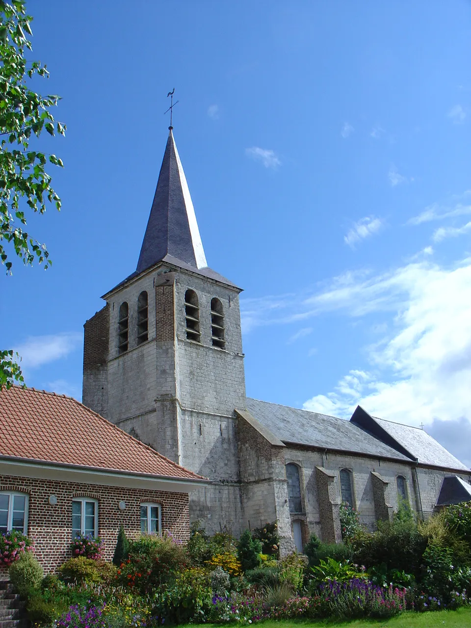 Photo showing: Église de Conchy-sur-Canche