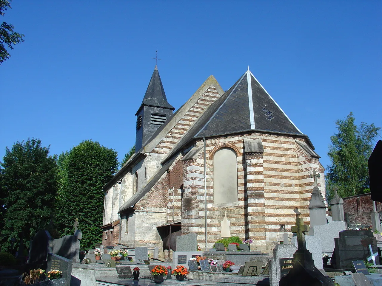 Photo showing: Église de Diéval