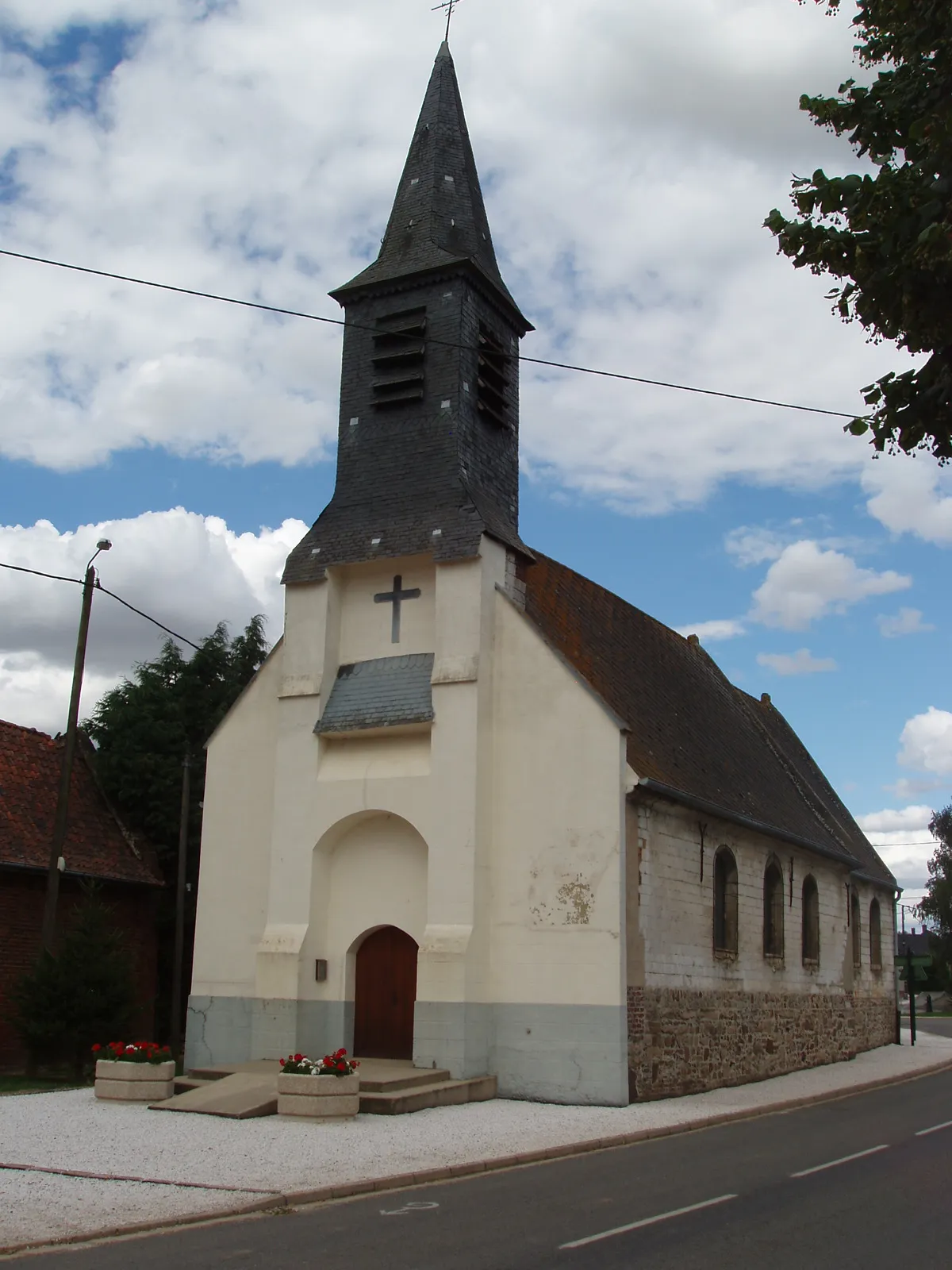 Photo showing: Commune française de Villers-Sir-Simon dans le département du Pas-de-Calais en France - Église