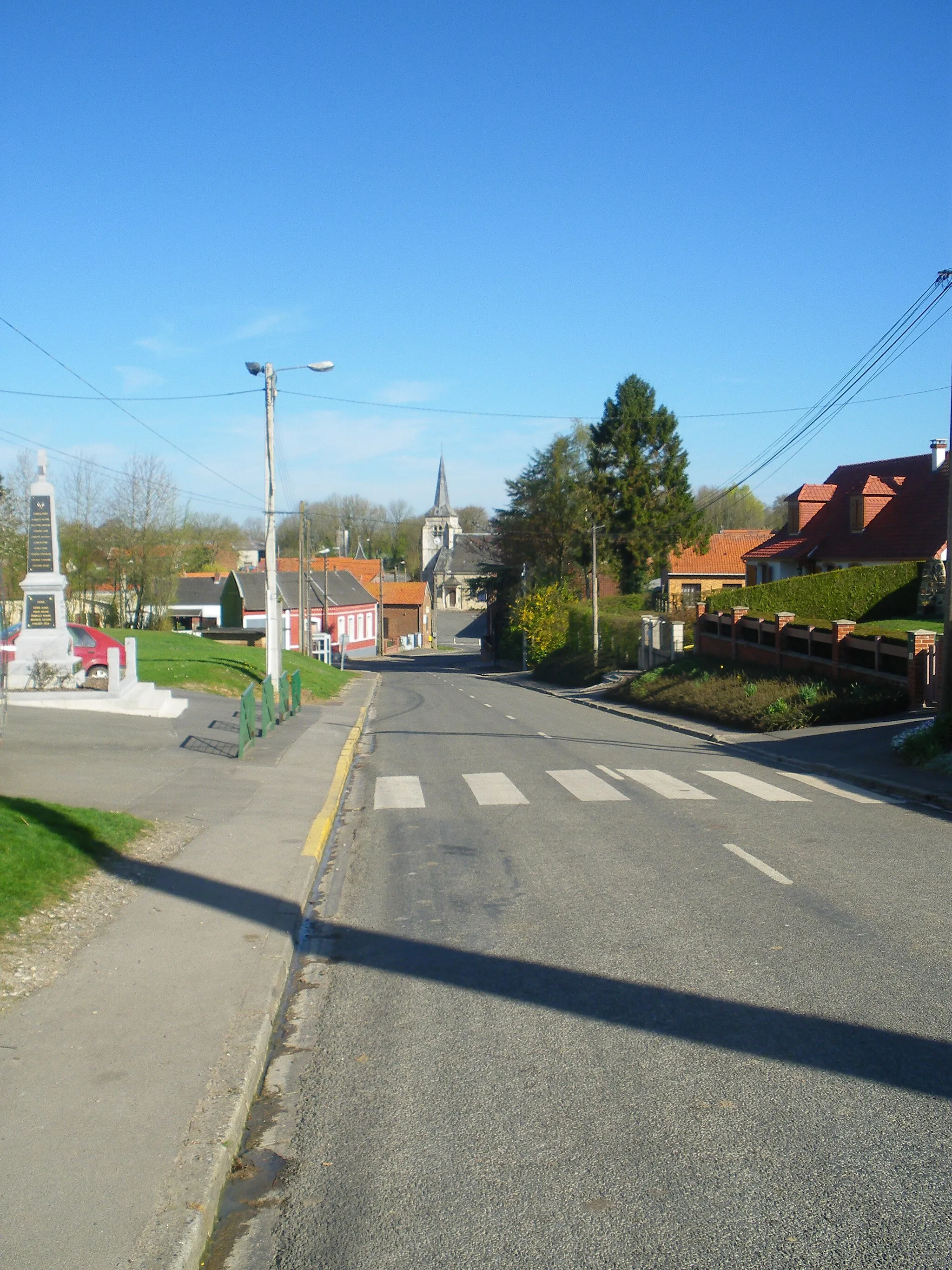 Photo showing: Vue de Sailly-au-Bois.