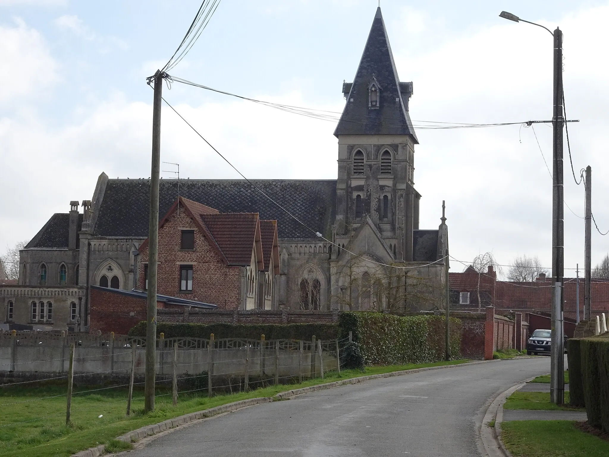 Photo showing: L'église de Wailly, Hauts-de-France