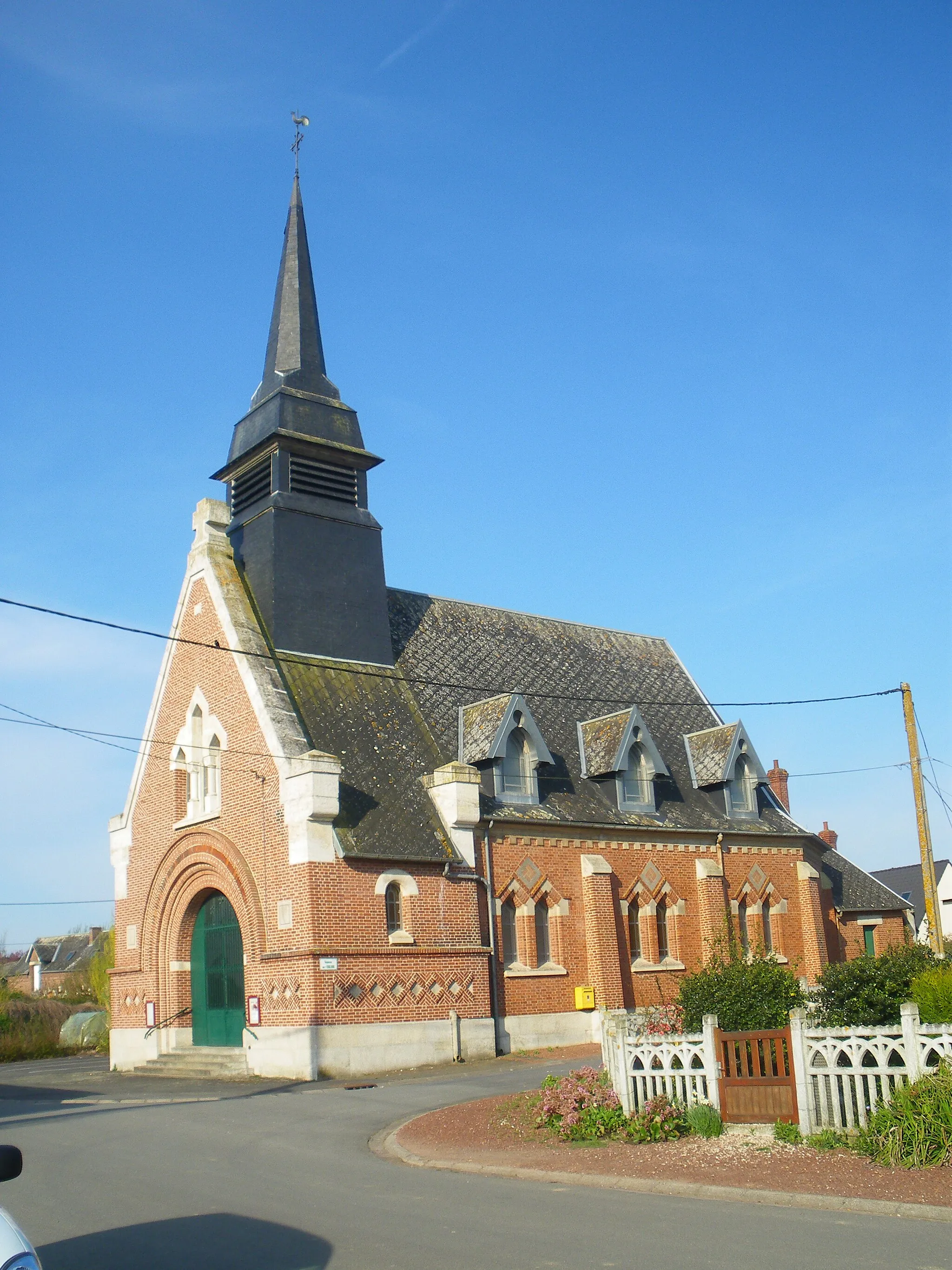 Photo showing: Vue de l'église Saint-Rémi de Bancourt.